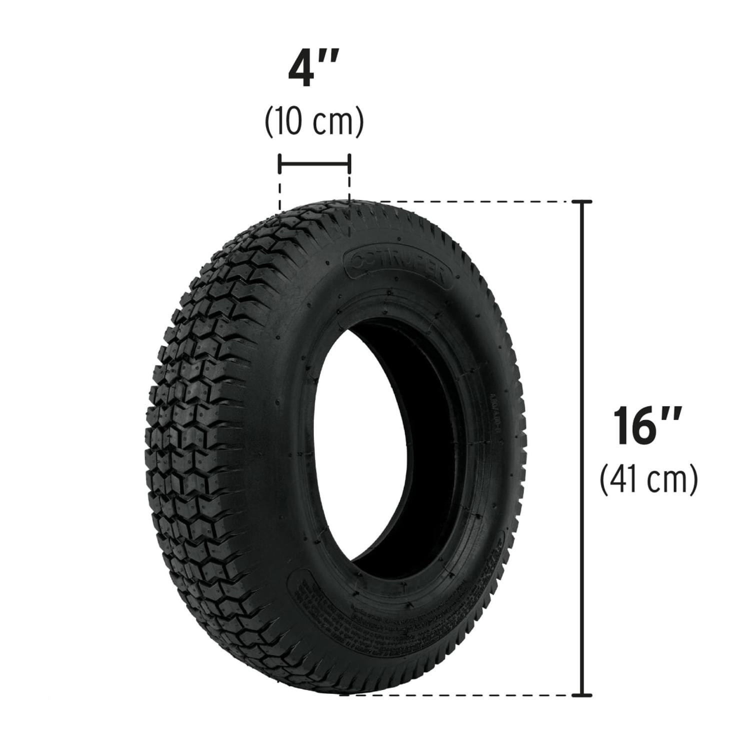 LLANTA NEUMÁTICA REFORZADA 16'' SIN CÁMARA TRUPER - 2