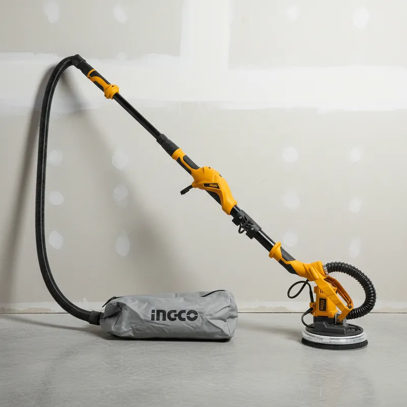 LIJADORA DE PARED Y TECHO TELESCÓPICA INDUSTRIAL 1050W INGCO - 7
