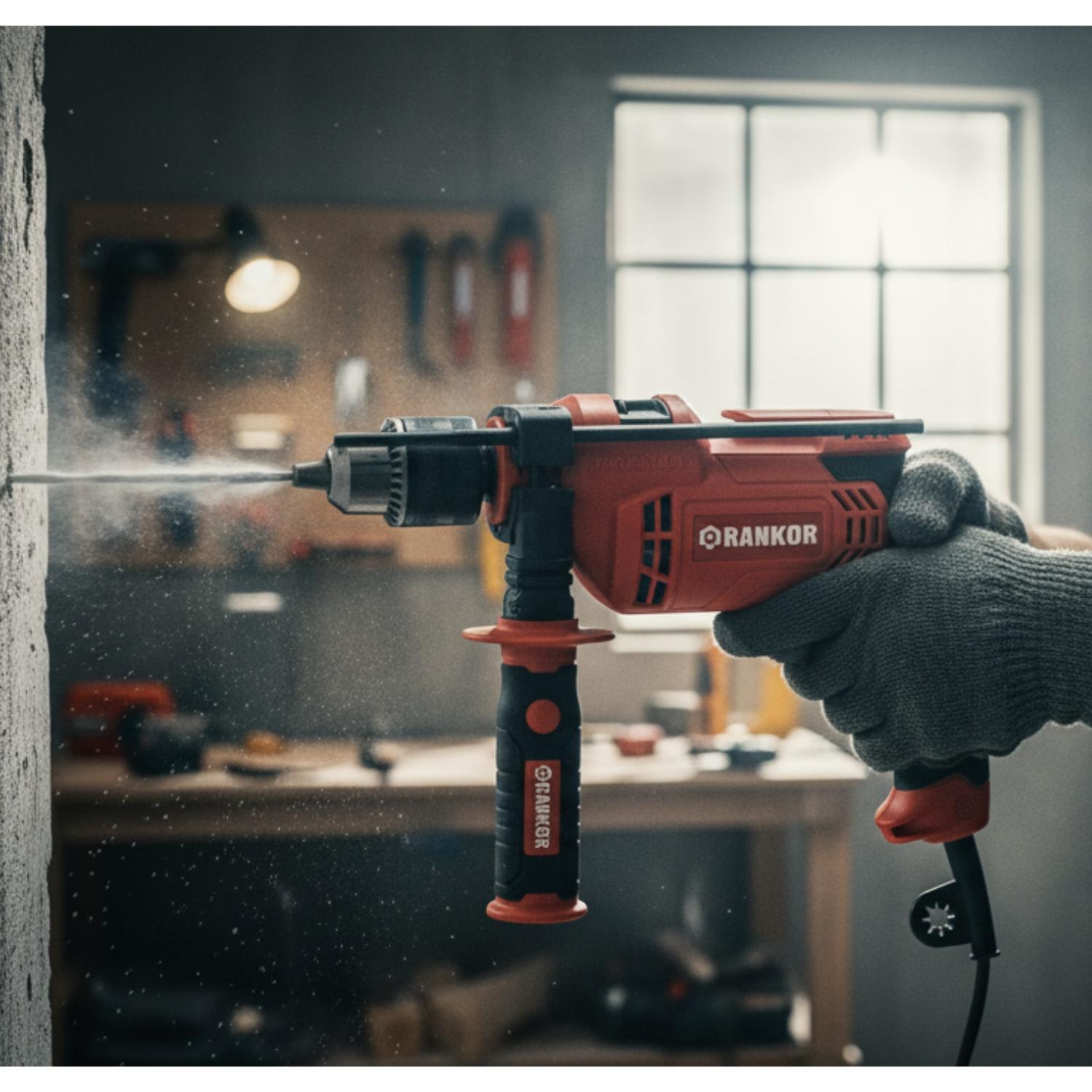 TALADRO PERCUTOR 1/2'' 750W RANKOR - 4