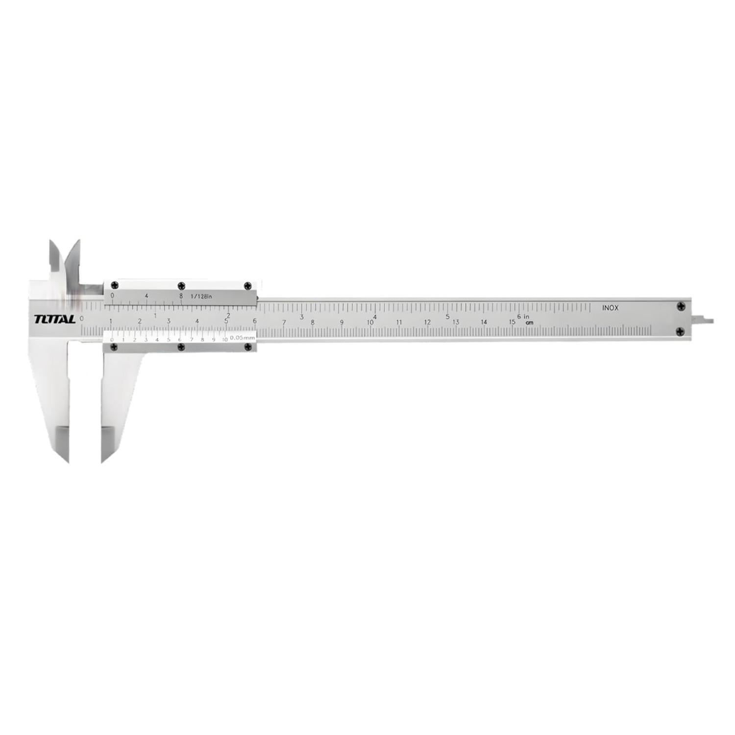CALIBRADOR VERNIER 6'' 150MM CON ESTUCHE TOTAL - 1