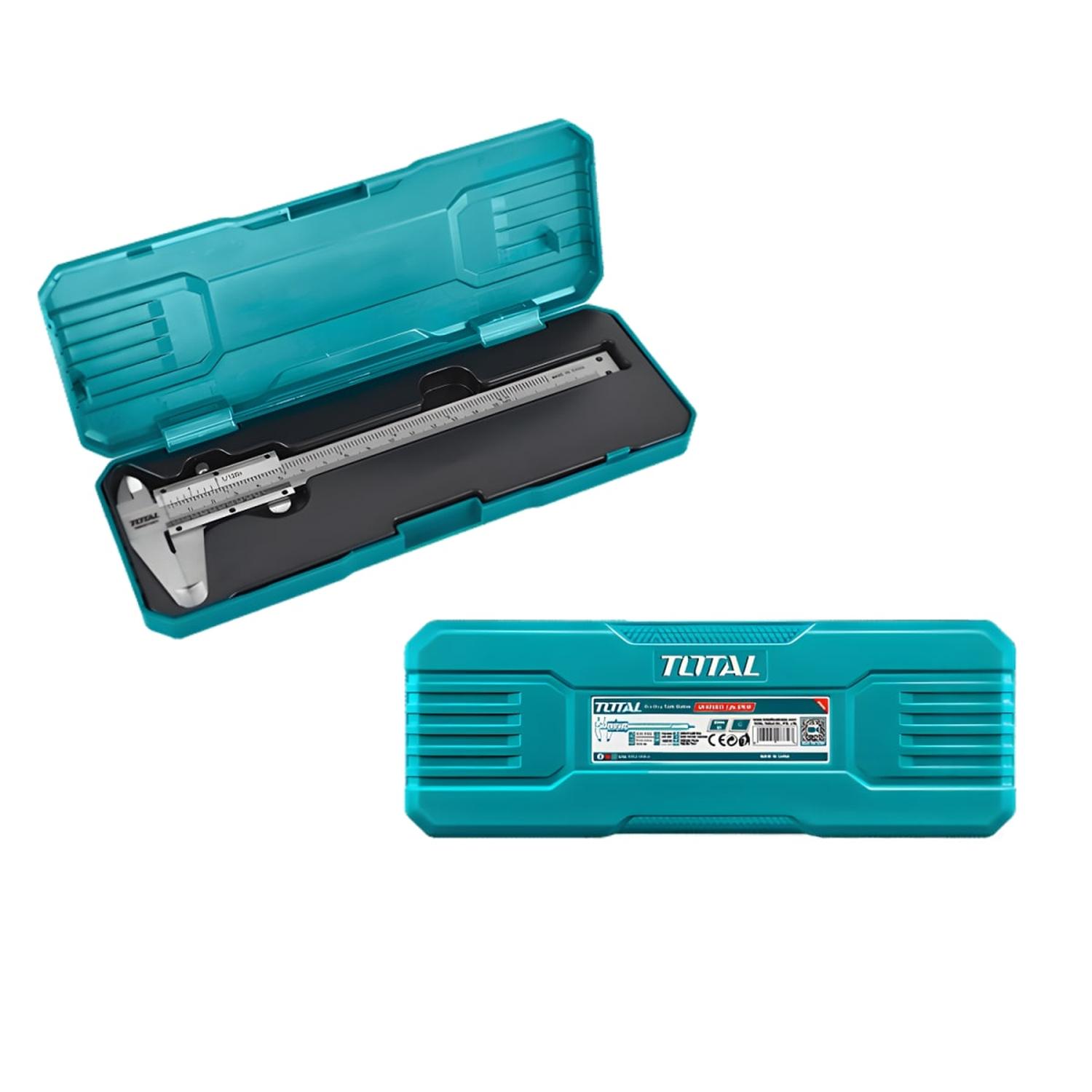 CALIBRADOR VERNIER 6'' 150MM CON ESTUCHE TOTAL - 3