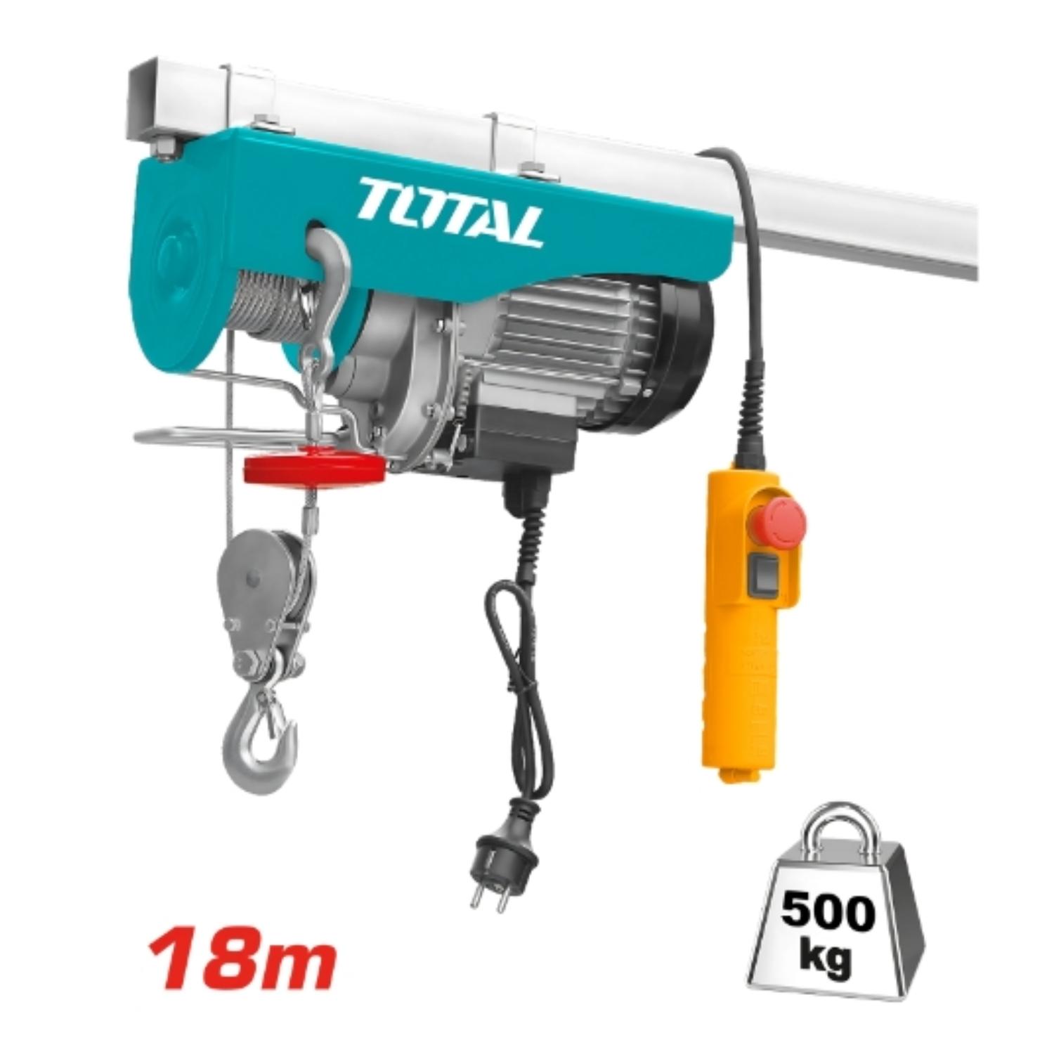 TECLE ELECTRICO SOPORTA 500KG 900W TOTAL - 2