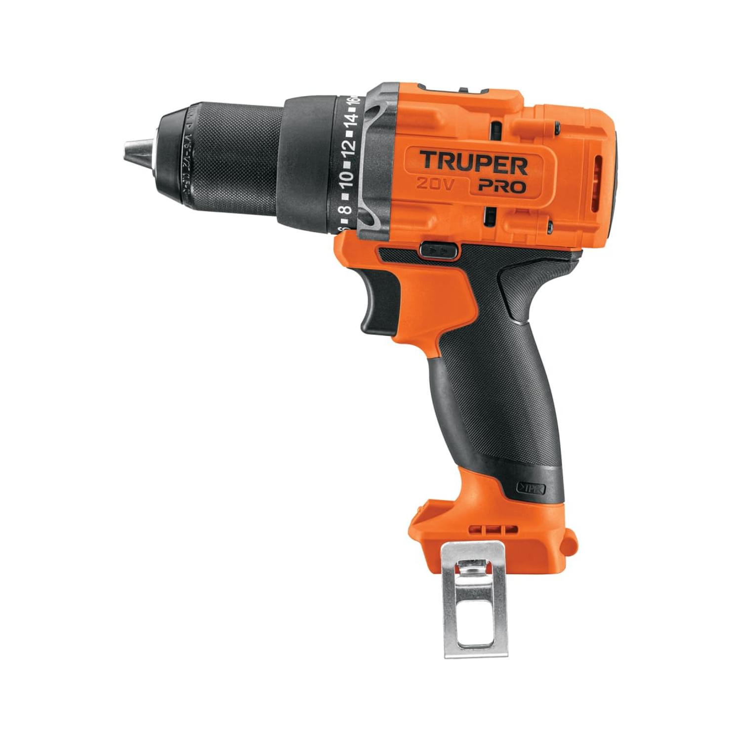 TALADRO ATORNILLADOR 20V + 2 BATERIAS 2AH + CARGADOR TRUPER - 4