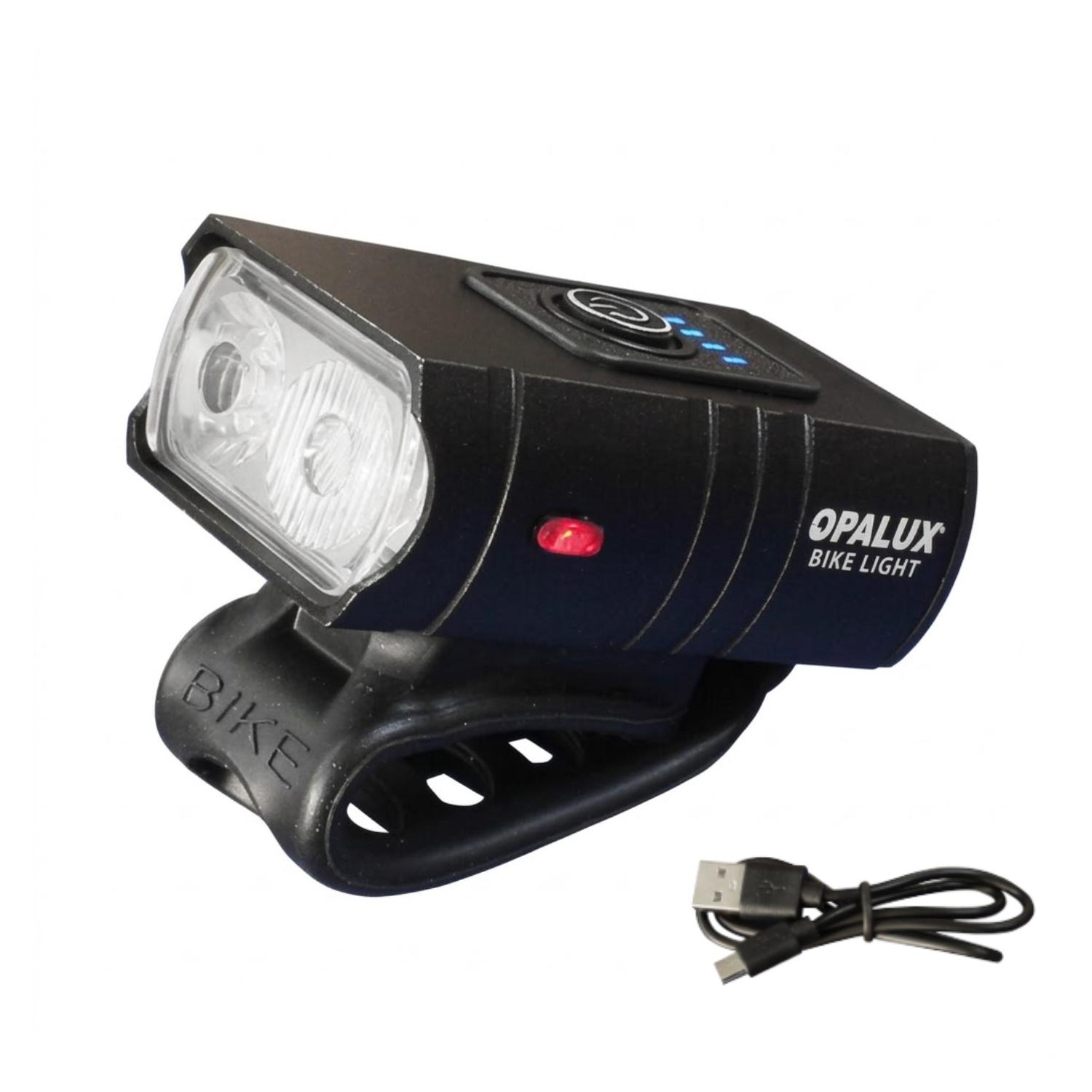 LUZ DELANTERA MULTIFUNCIONAL PARA BICICLETA OPALUX - 1
