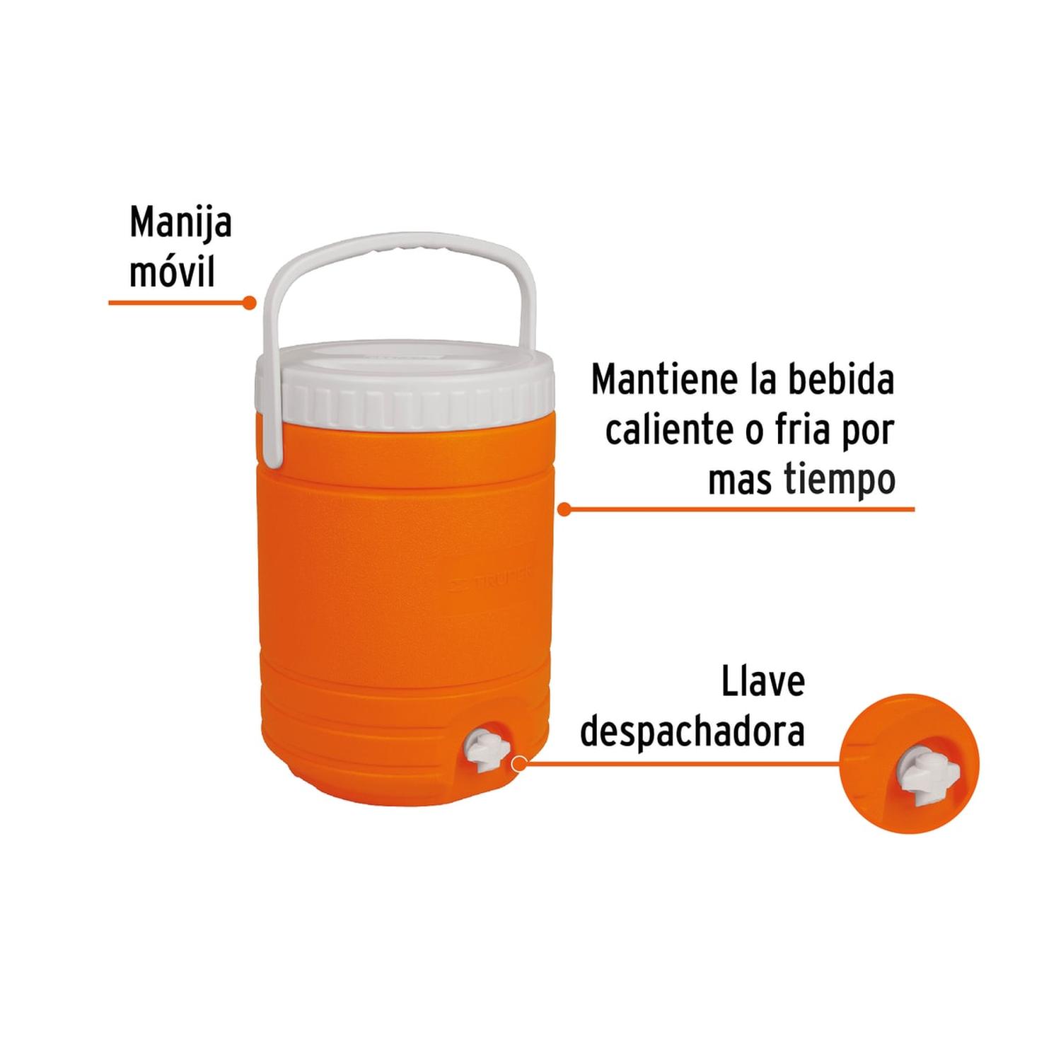 TERMO DE 18L PARA BEBIDAS FRIAS TRUPER - 4