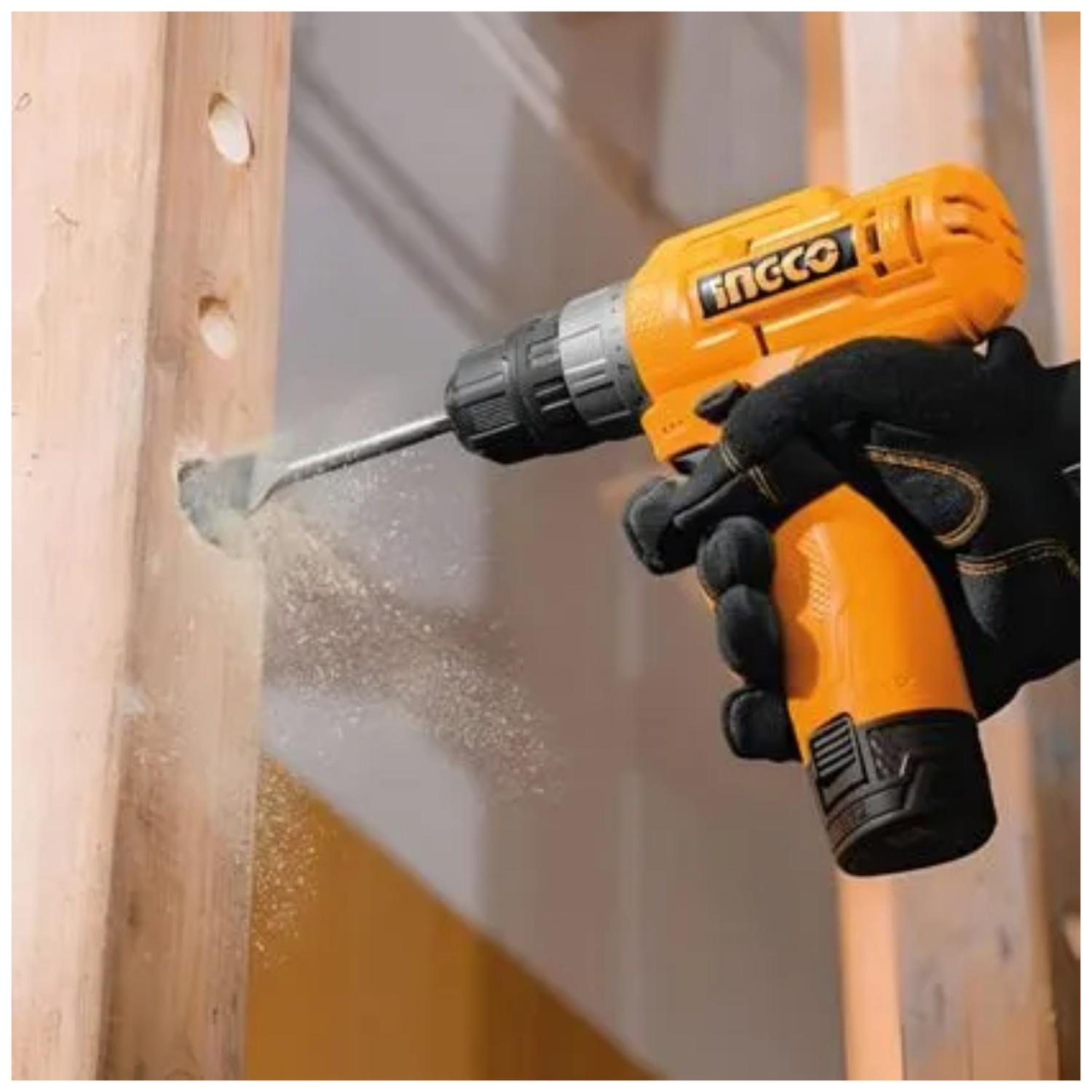 TALADRO 12V + PISTOLA PARA PINTAR 450W INGCO - 4