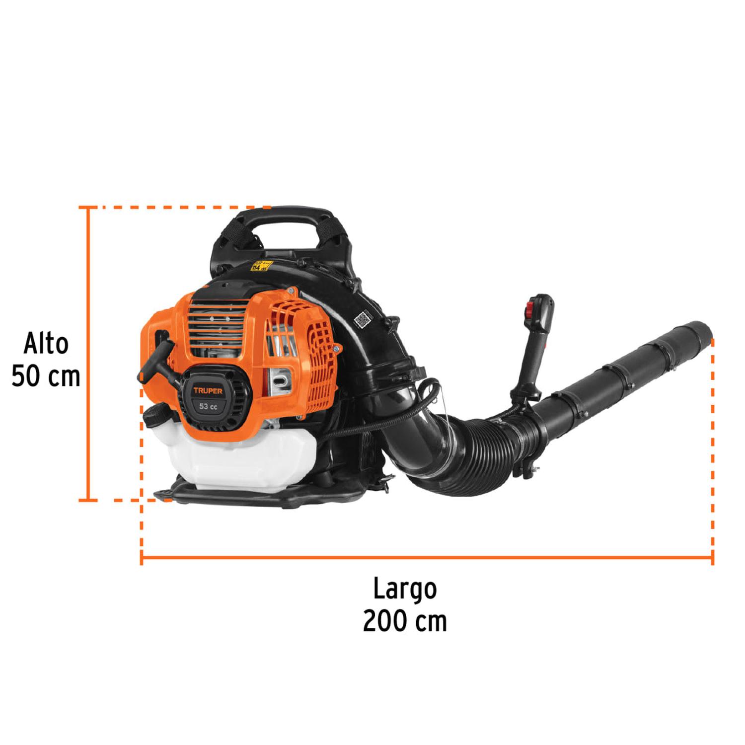 MOTOSIERRA 18' + SOPLADORA TIPO MOCHILA TRUPER - 6