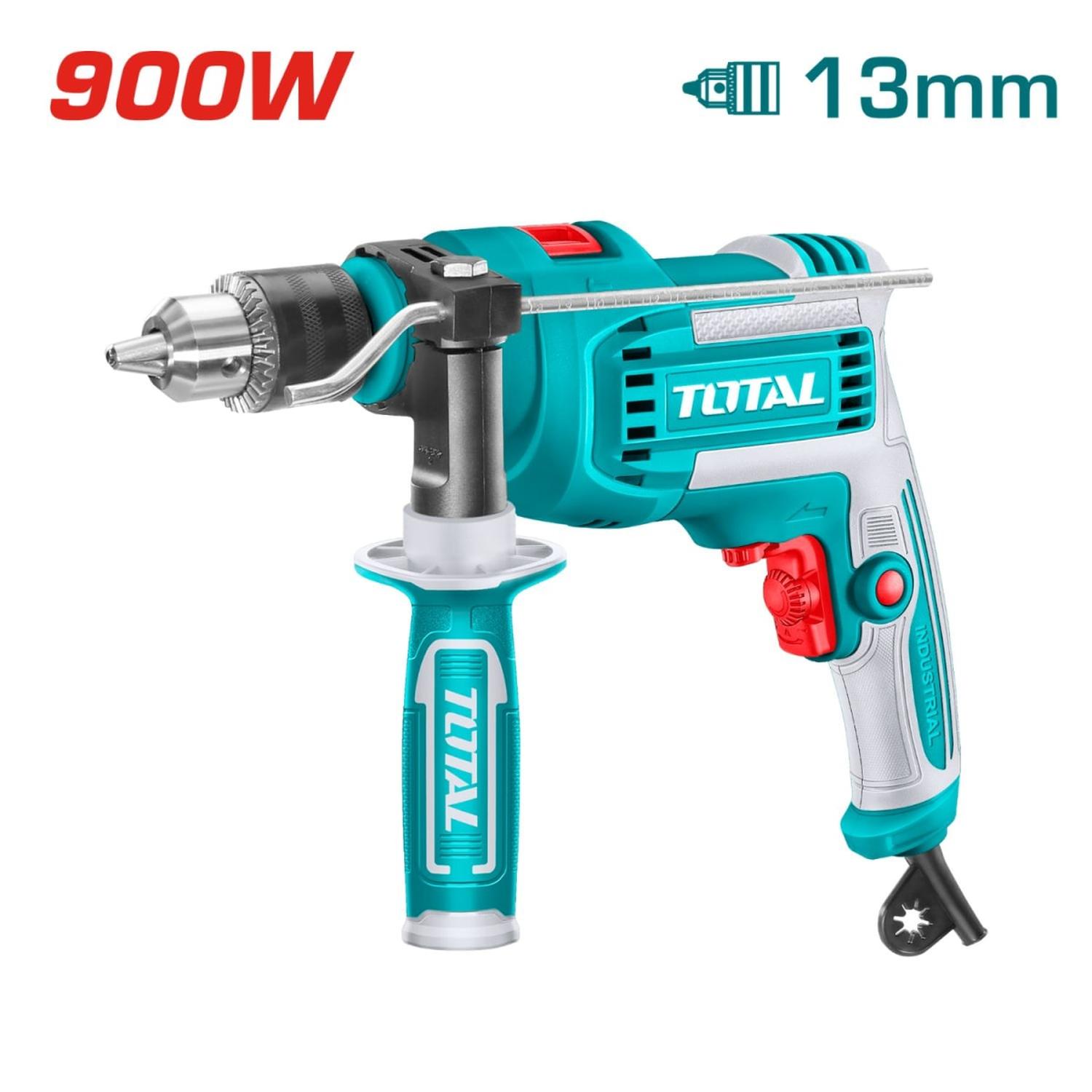 TALADRO PERCUTOR 900W 13MM 0-2800RPM TOTAL - 4