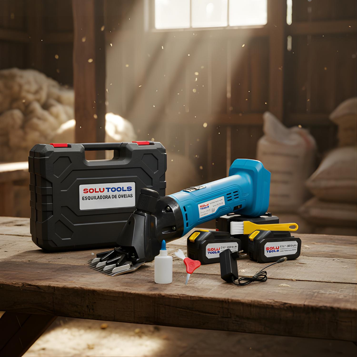 TRASQUILADOR DE OVEJA 21V SOLUTOOLS - 2