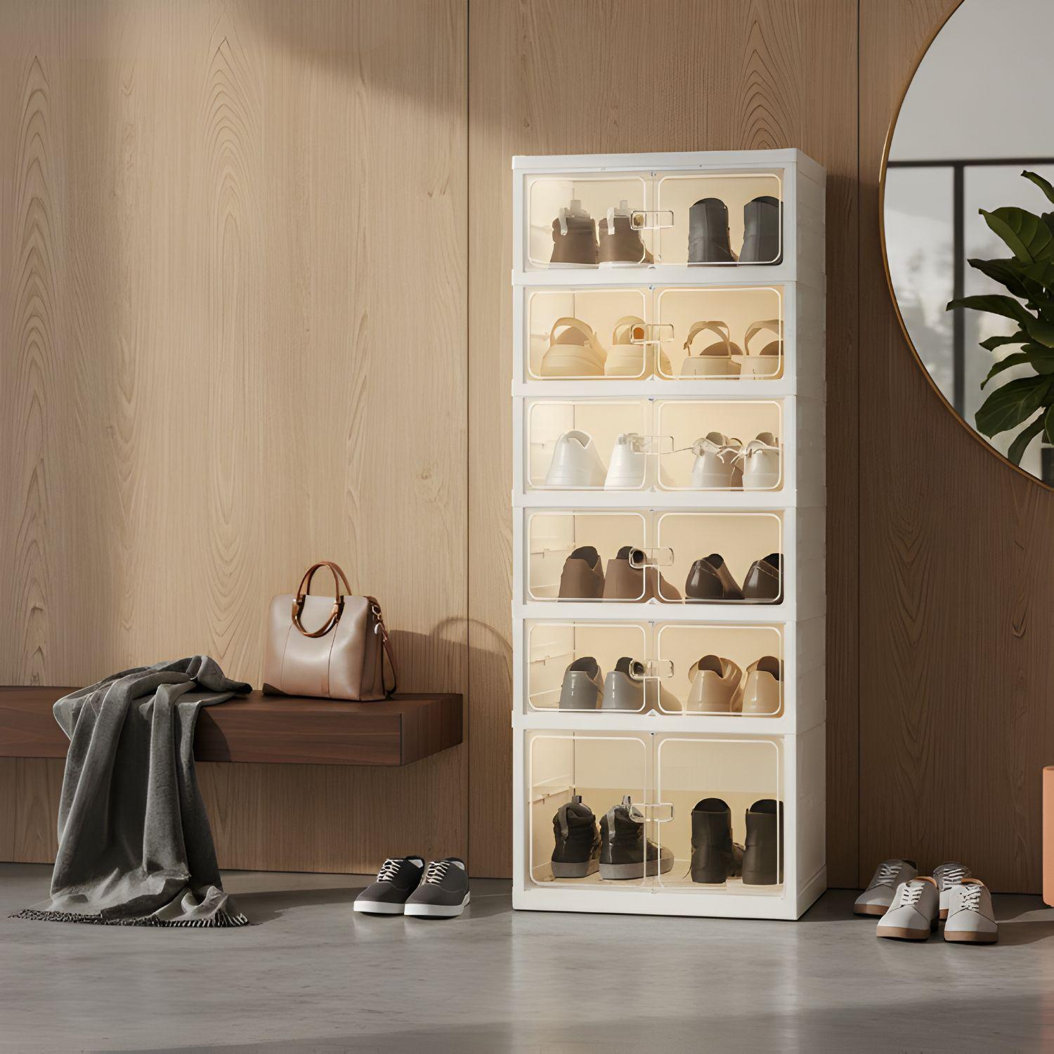 ARMARIO PLEGABLE PARA ZAPATOS WADFOW - 2