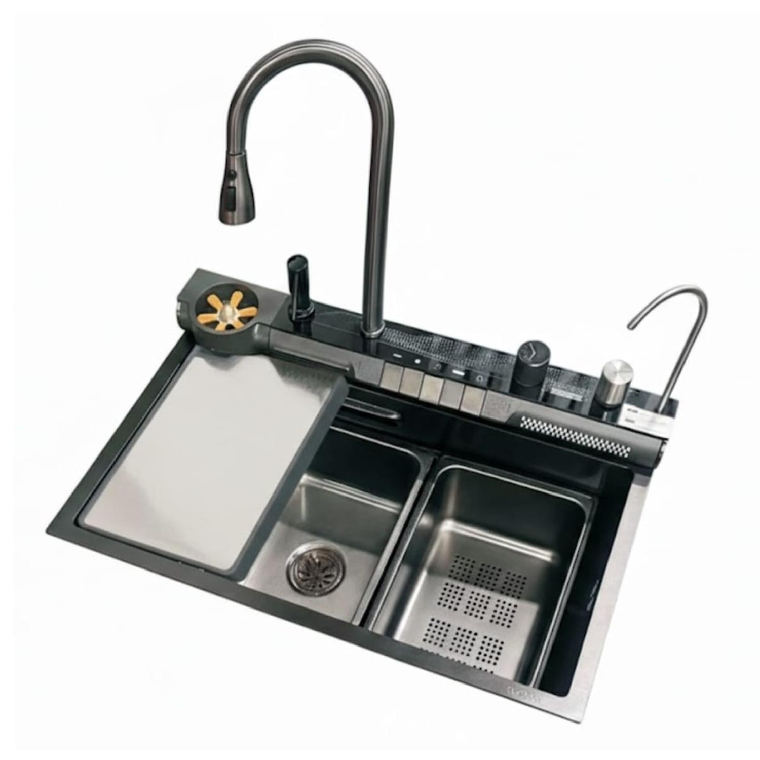 LAVADERO DE COCINA MULTIFUNCIONAL SMART BAHIA-7545 FRATELLI - 1