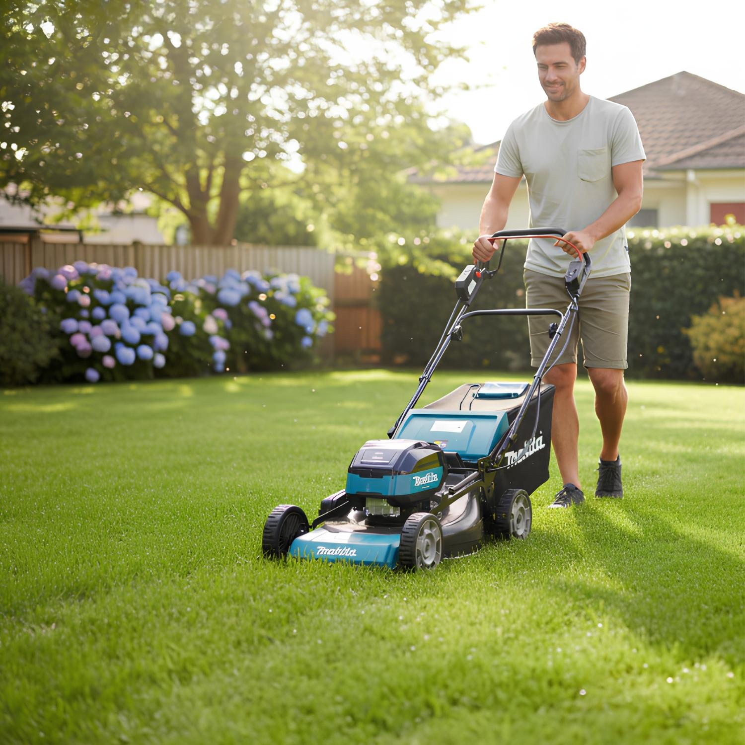 CORTACESPED 21' 40V XGT 70L + 2 BATERIAS 5AH MAKITA - 3