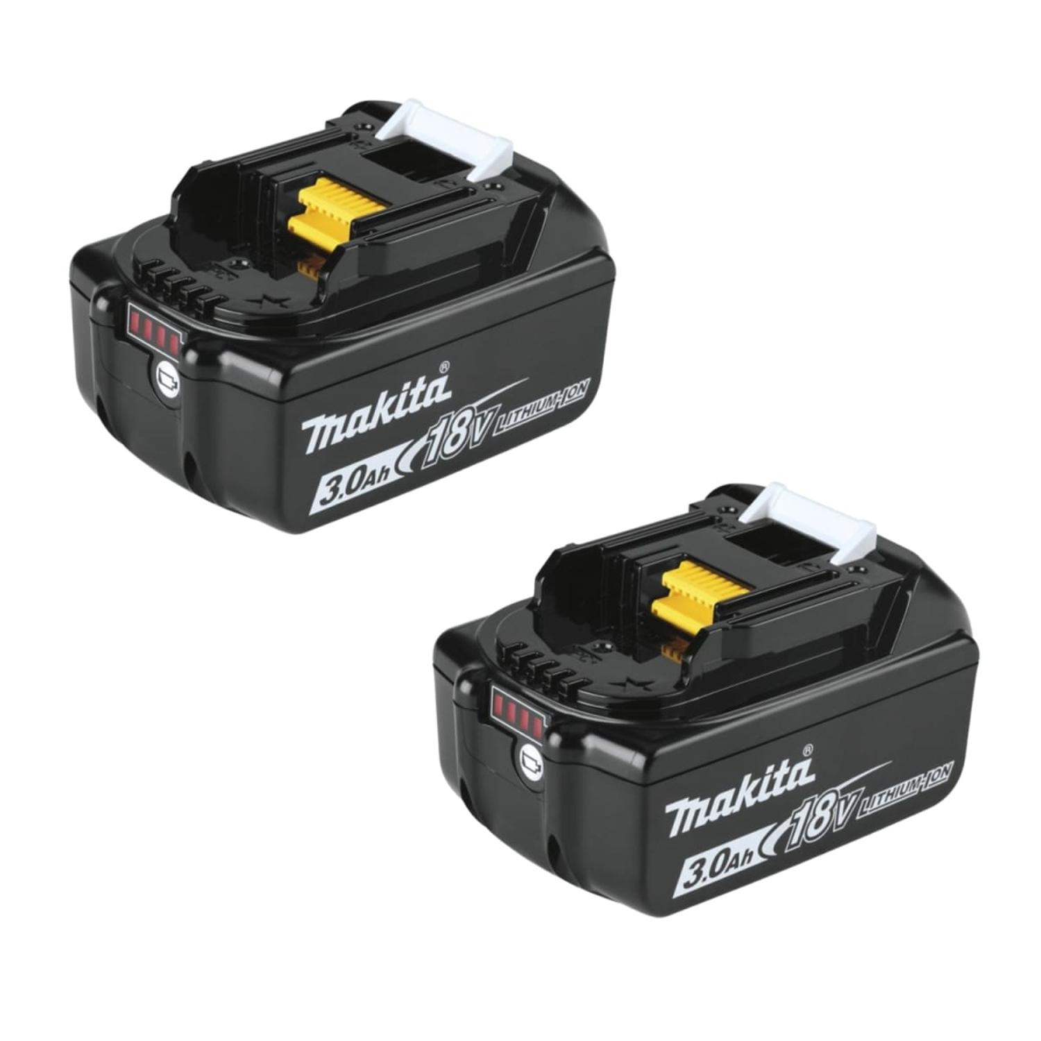 LLAVE DE IMPACTO 1/2 18V + 2 BATERÍAS 3AH Y CARGADOR MAKITA - 6