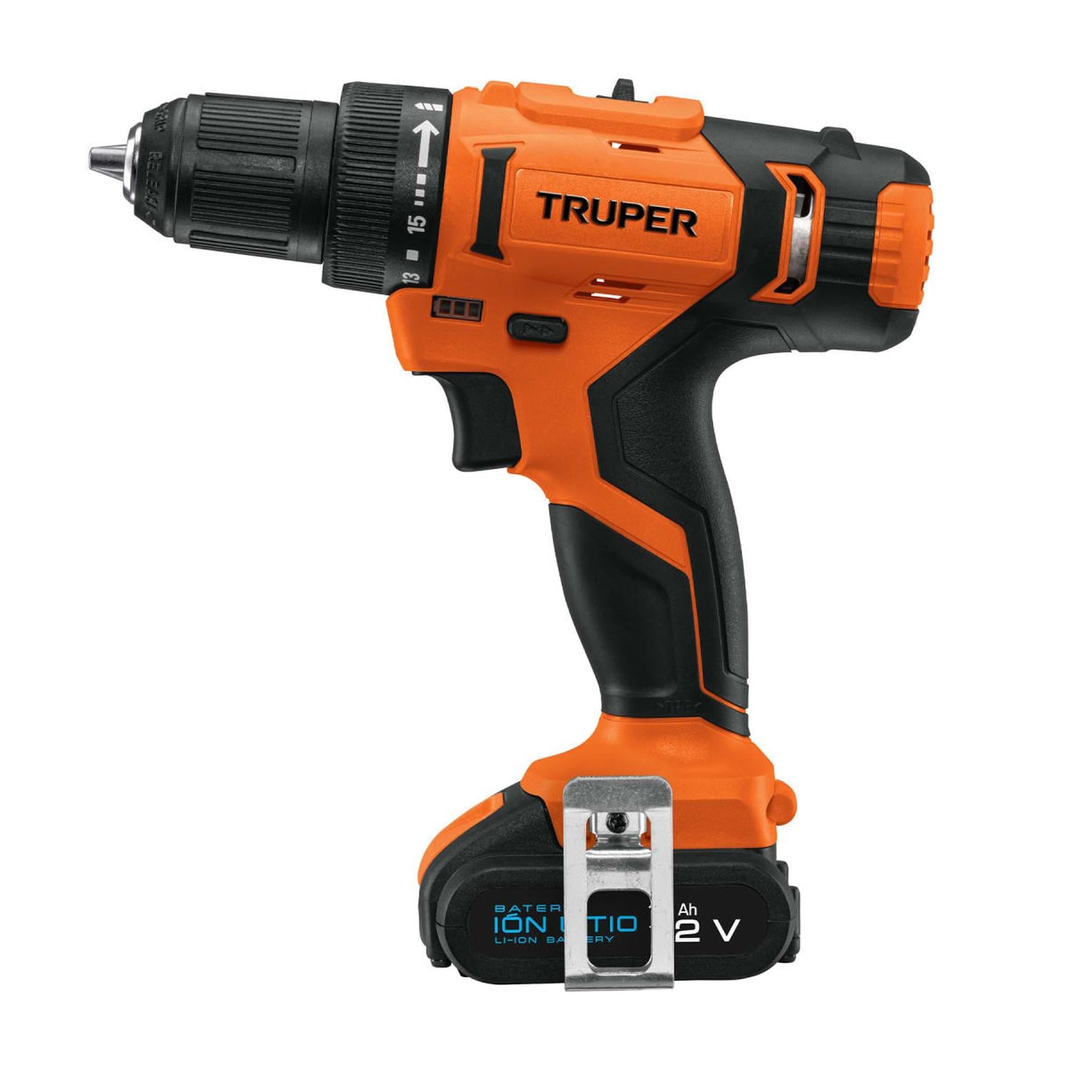 TALADRO INALÁMBRICO 3/8' 12V TRUPER - 1