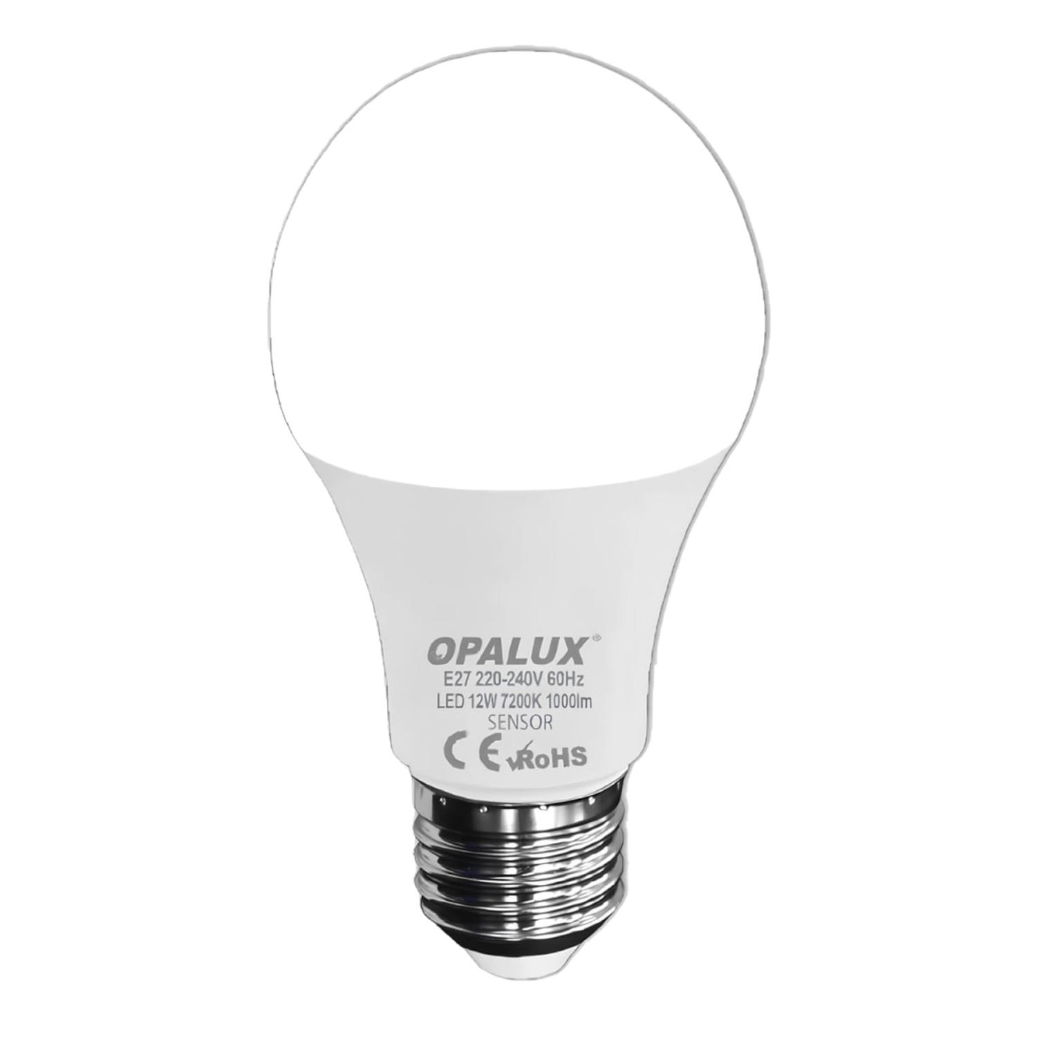 FOCO LED CON SENSOR RADAR 12W OPALUX - 1