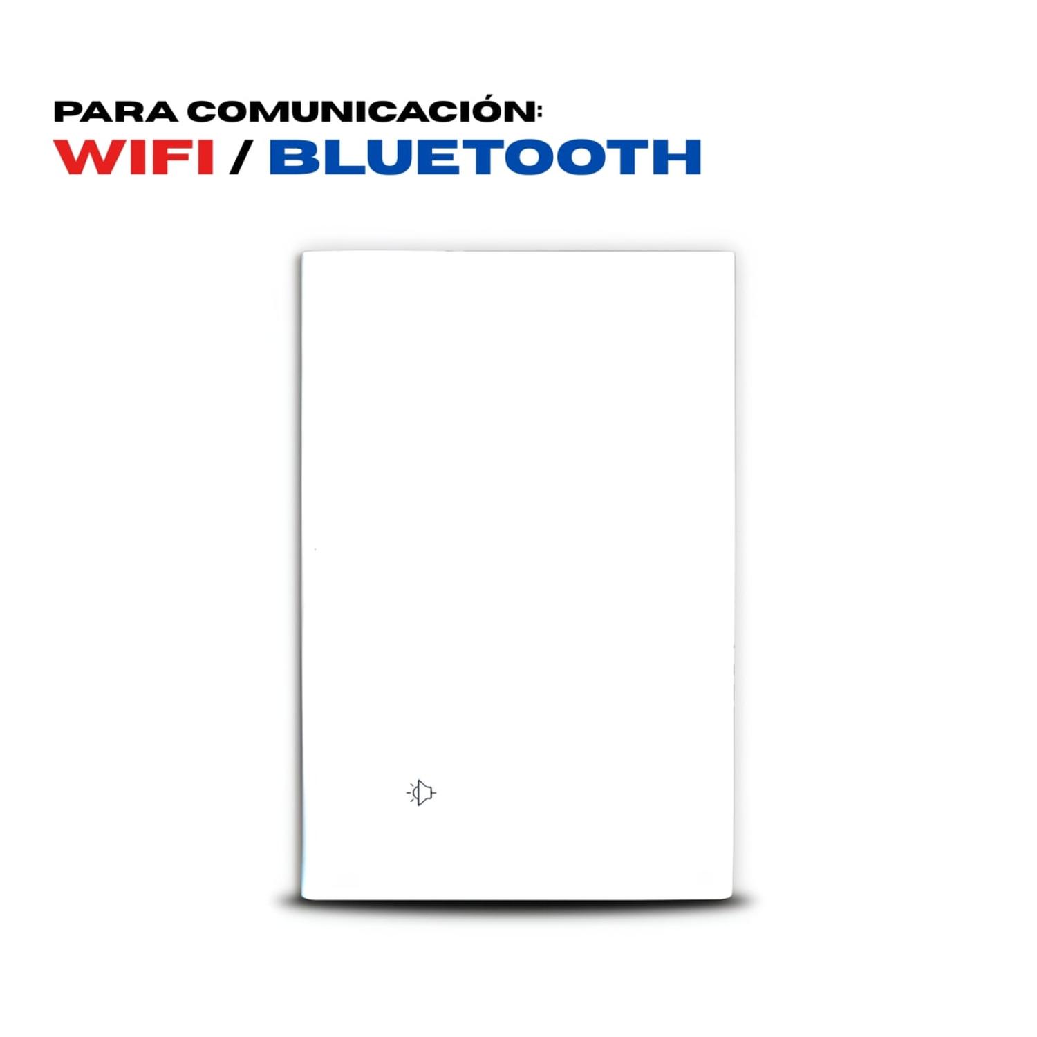 INTERRUPTOR SIMPLE INTELIGENTE SMART WIFI COLOR BLANCO OPALUX - 4
