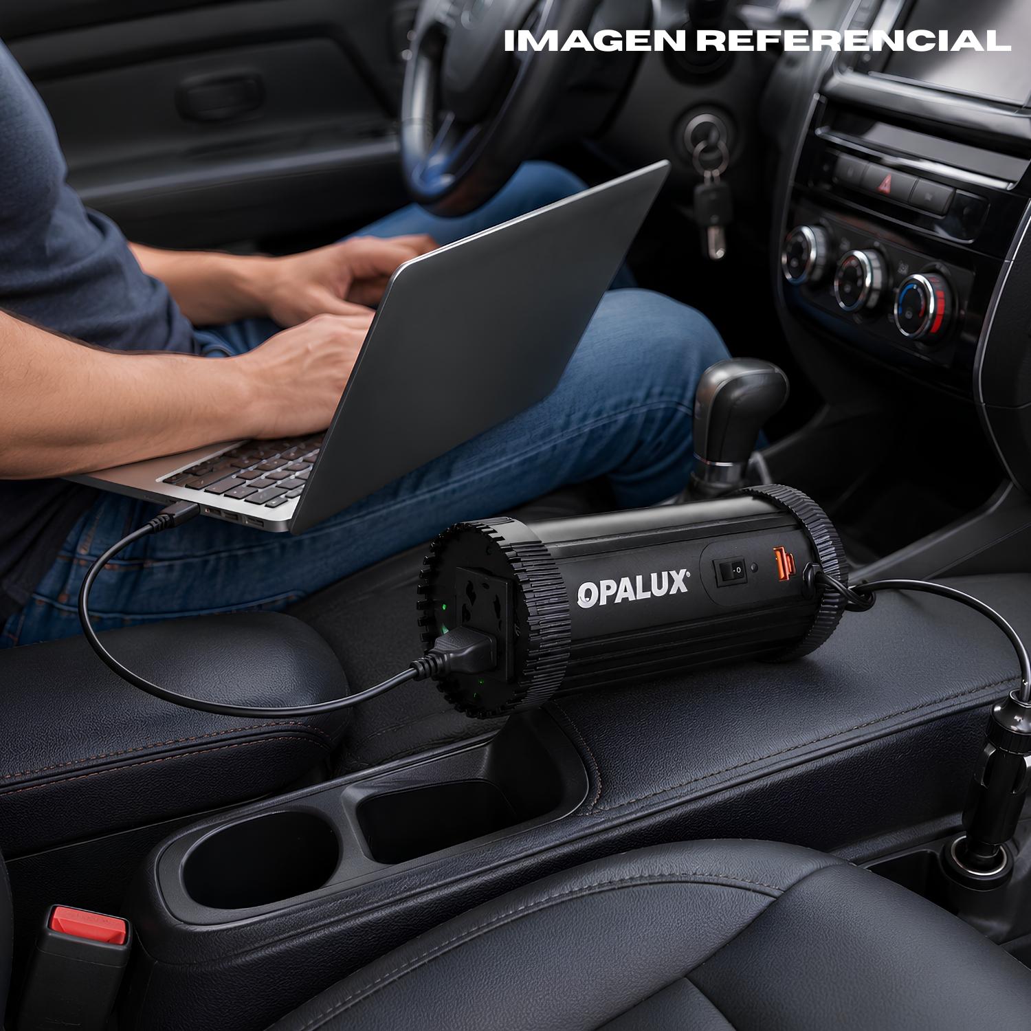 INVERSOR PARA AUTO 180W ONDA SENOIDAL OPALUX - 3
