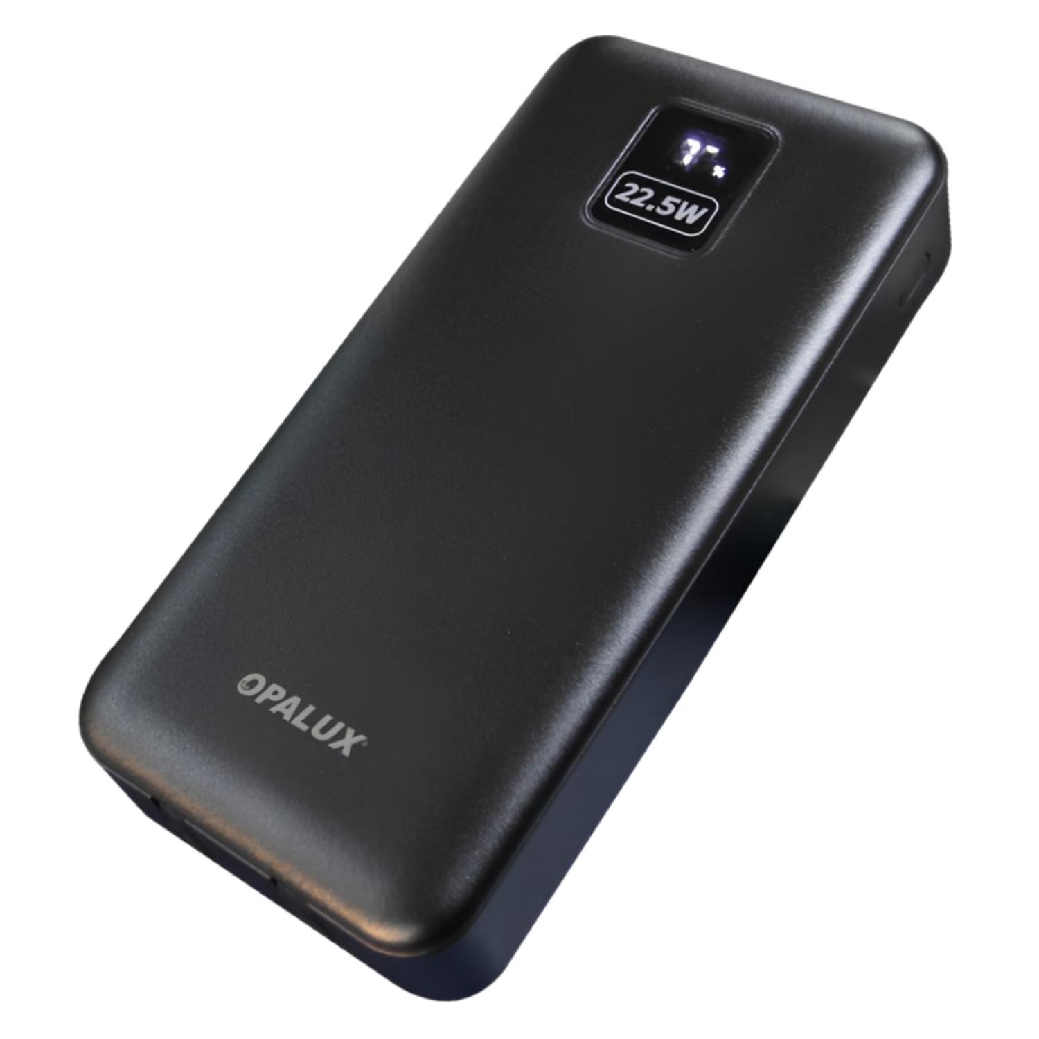 POWER BANK 20000MAH CON CARGA RAPIDA OPALUX - 1