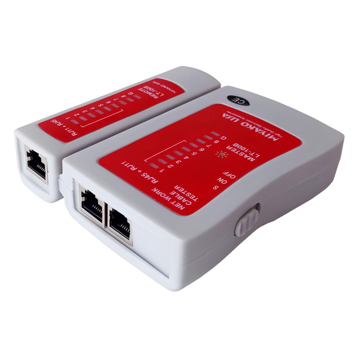 TESTEADOR PARA CABLE RED RJ45 MIYAKO - 4
