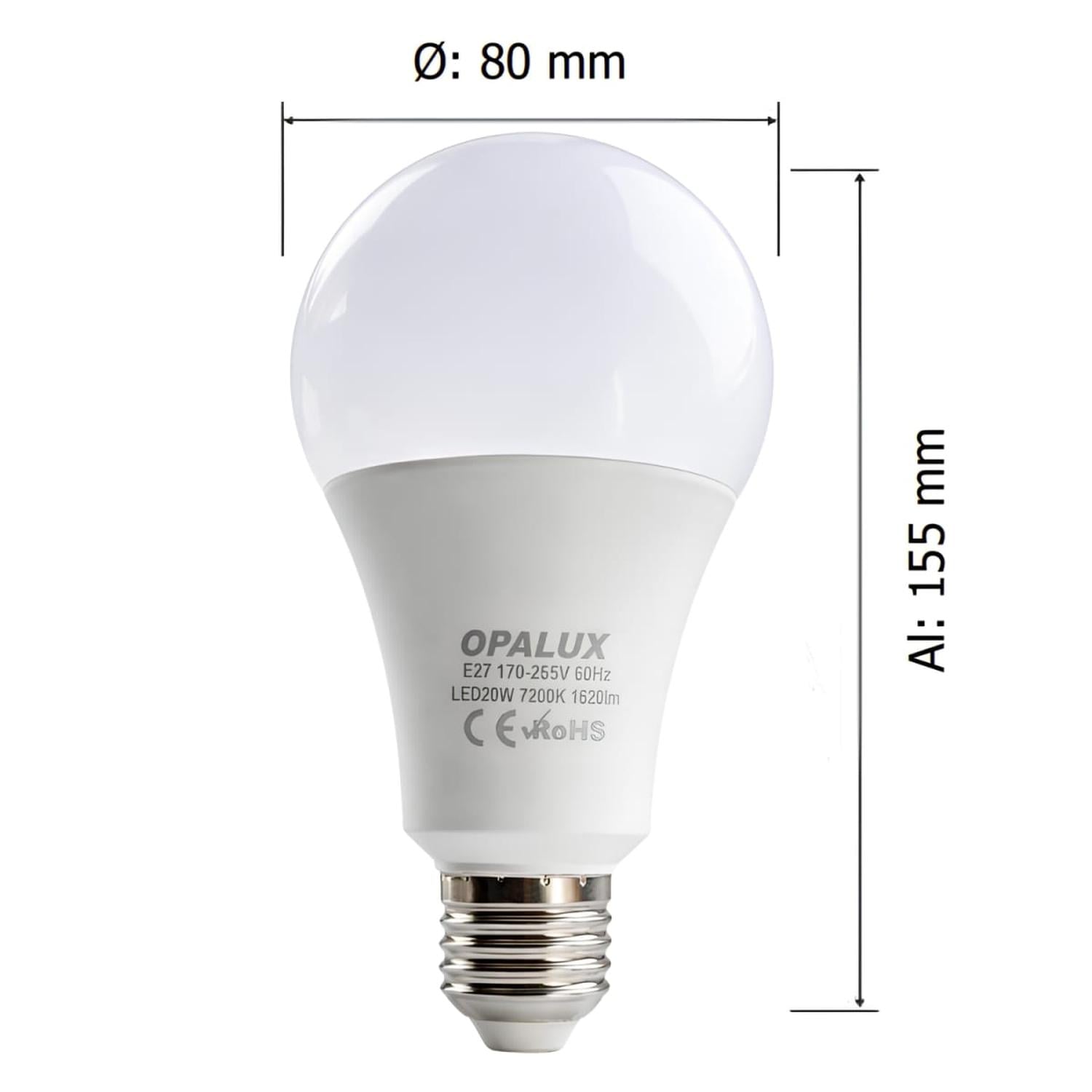 FOCO LED 20W LUZ FRIA OPALUX - 5