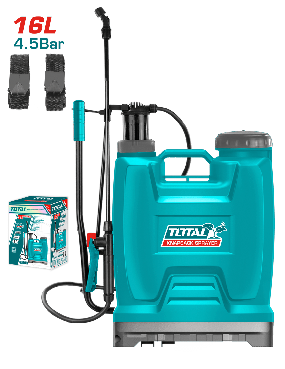 FUMIGADOR PULVERIZADOR TIPO MOCHILA, 16 LITROS - 4