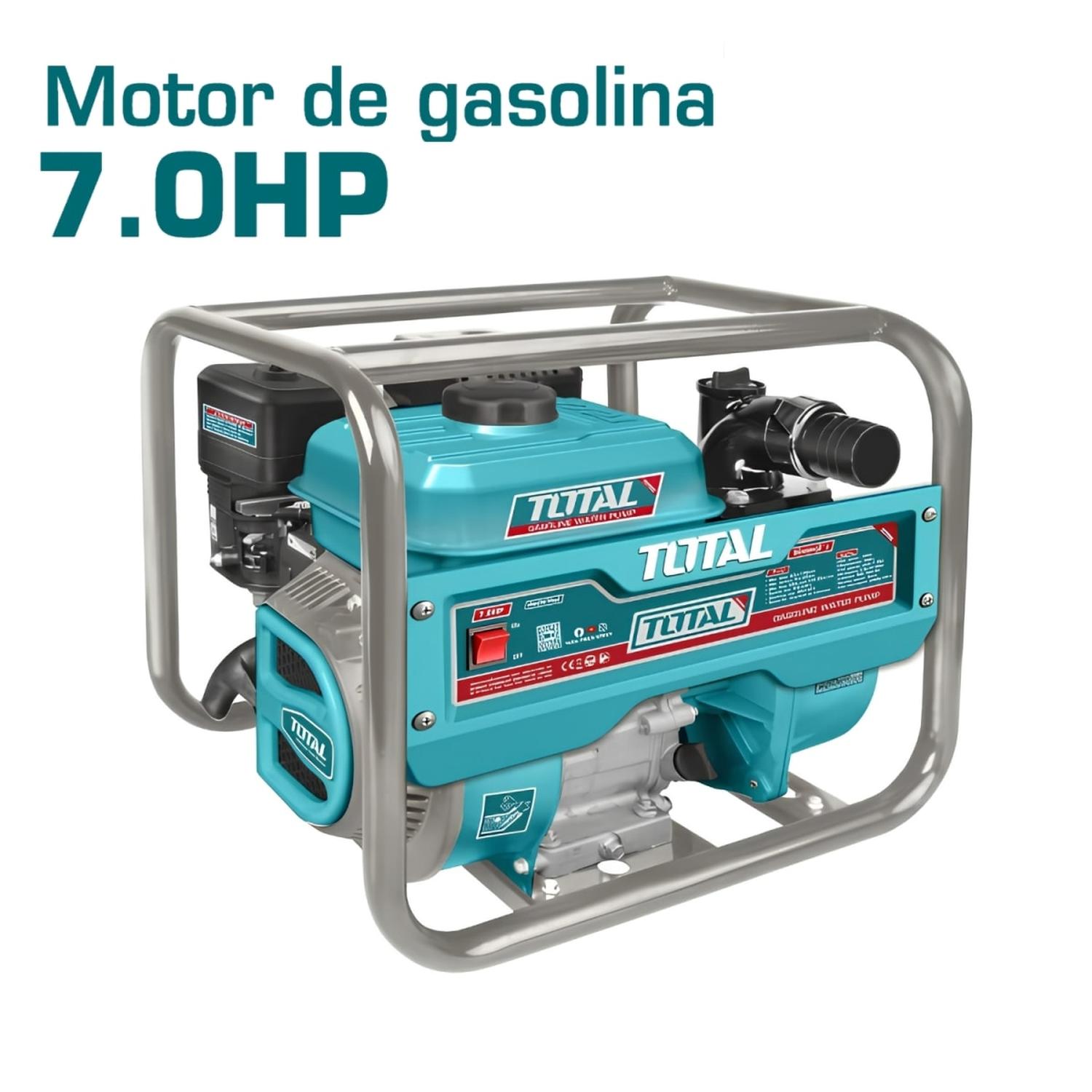 MOTOBOMBA A GASOLINA 2X2' 7HP TOTAL - 4