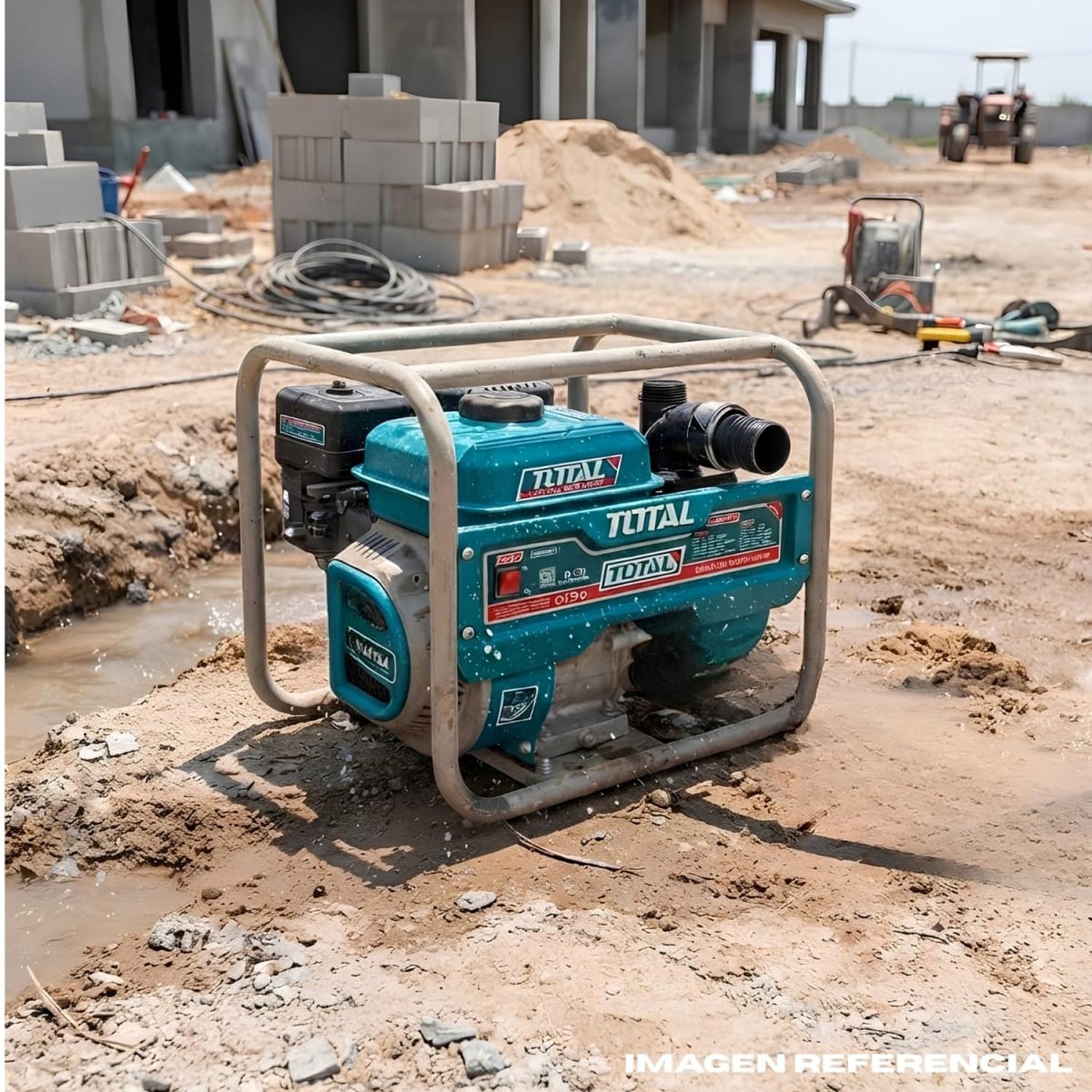 MOTOBOMBA A GASOLINA 3X3' 7HP TOTAL - 2