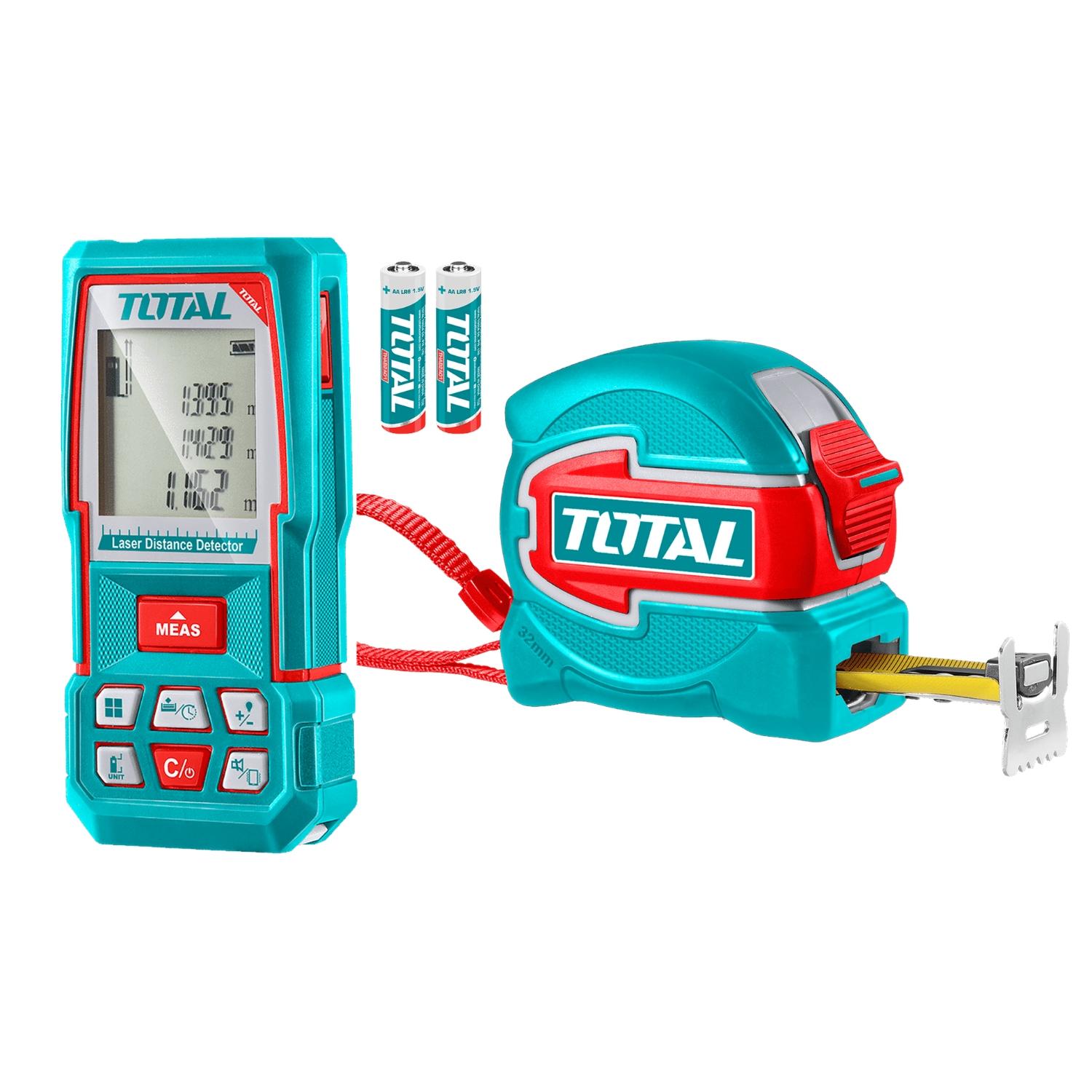 COMBO 2 EN 1 CINTA 5M + MEDIDOR LASER 100M TOTAL - 1