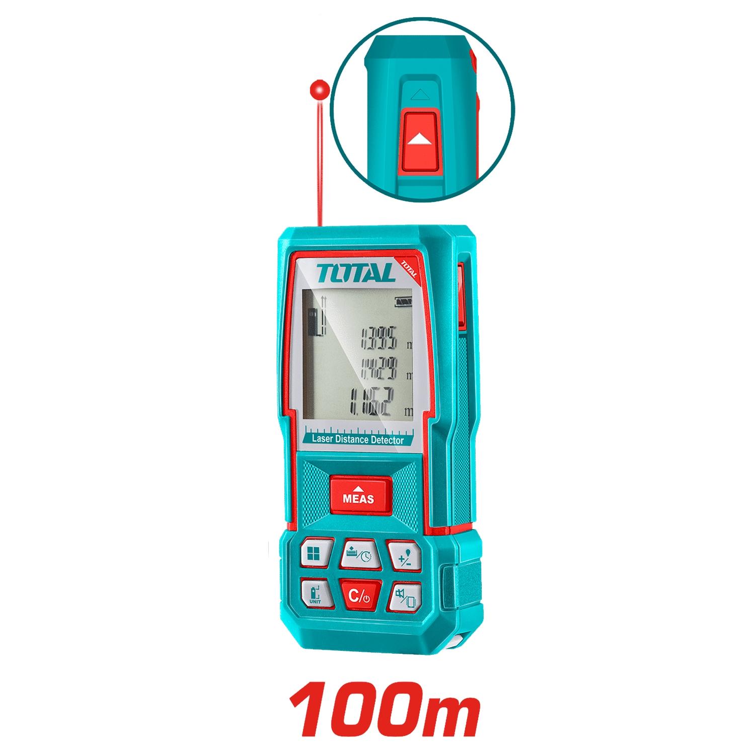 COMBO 2 EN 1 CINTA 5M + MEDIDOR LASER 100M TOTAL - 5