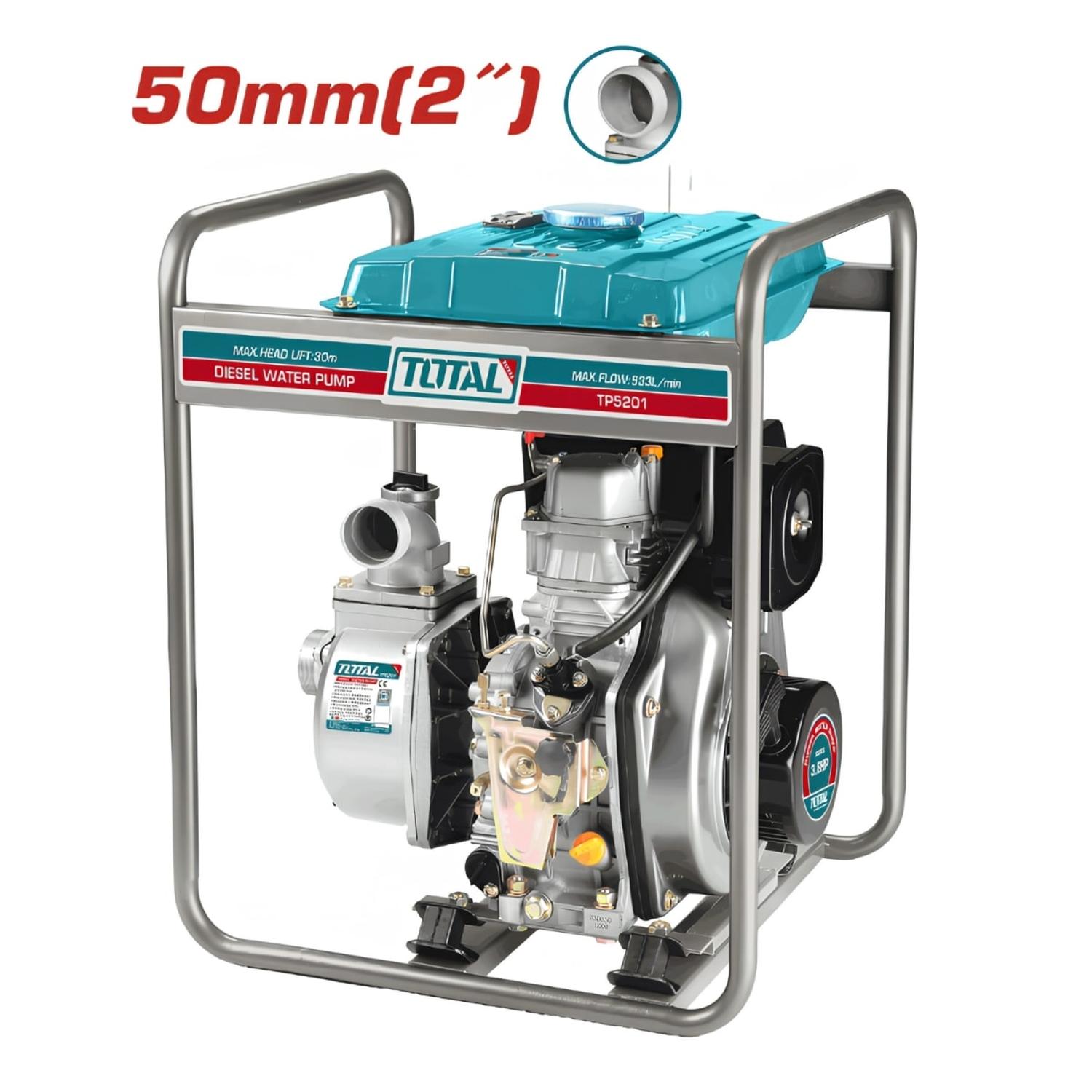 MOTOBOMBA PETROLERA 2X2' 3.8HP TOTAL - 5