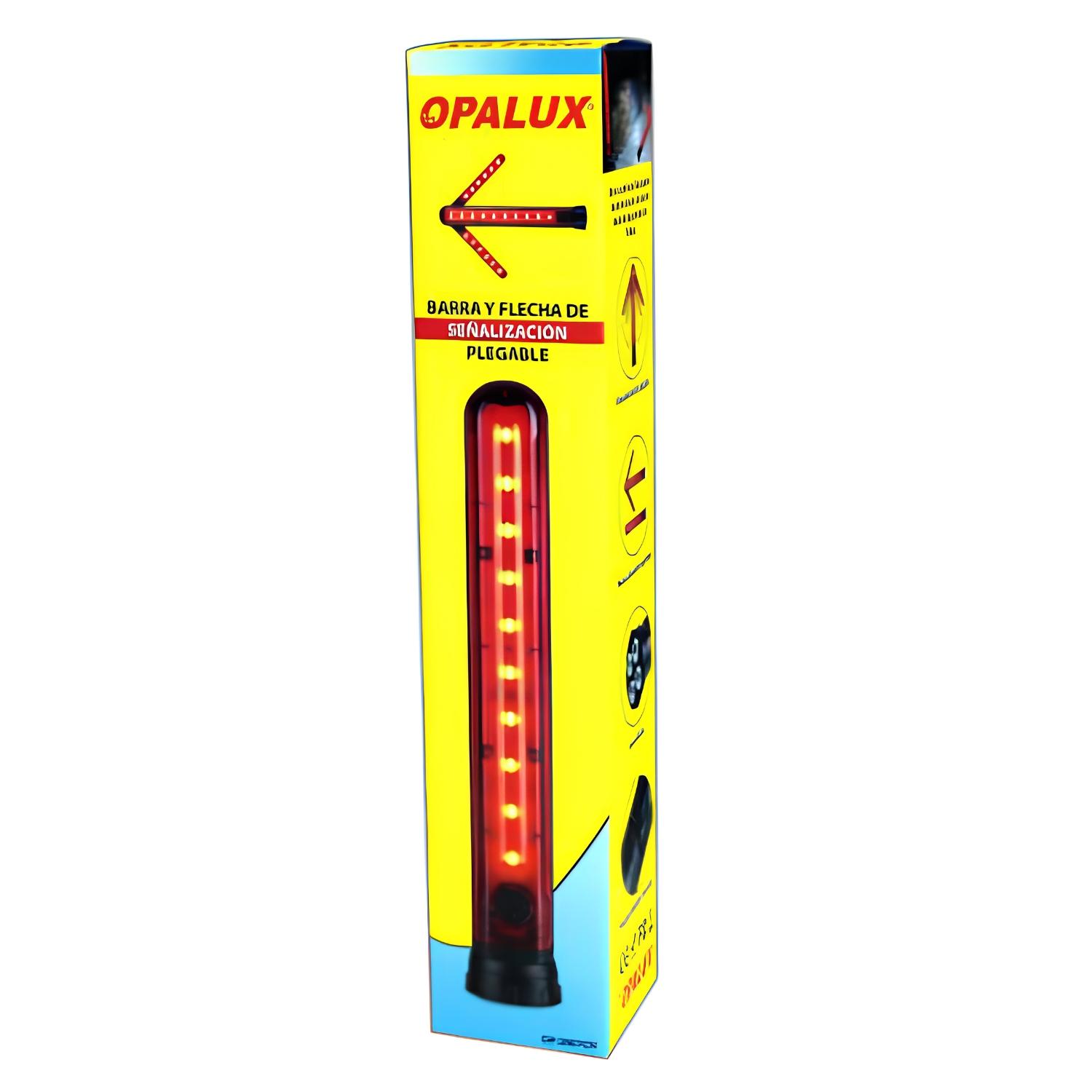 BARRA Y FLECHA DE SEÑALIZACIÓN PLEGABLE CON IMÁN 3W OPALUX - 7