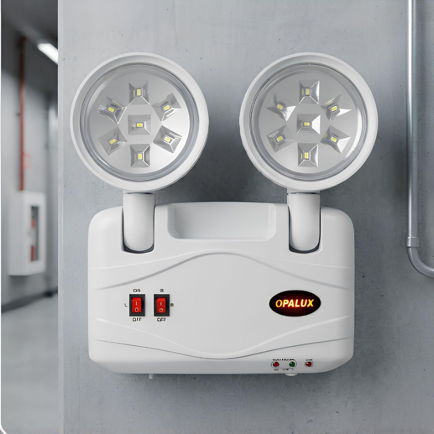 LAMPARA DE EMERGENCIA 14 LED OPALUX - 3
