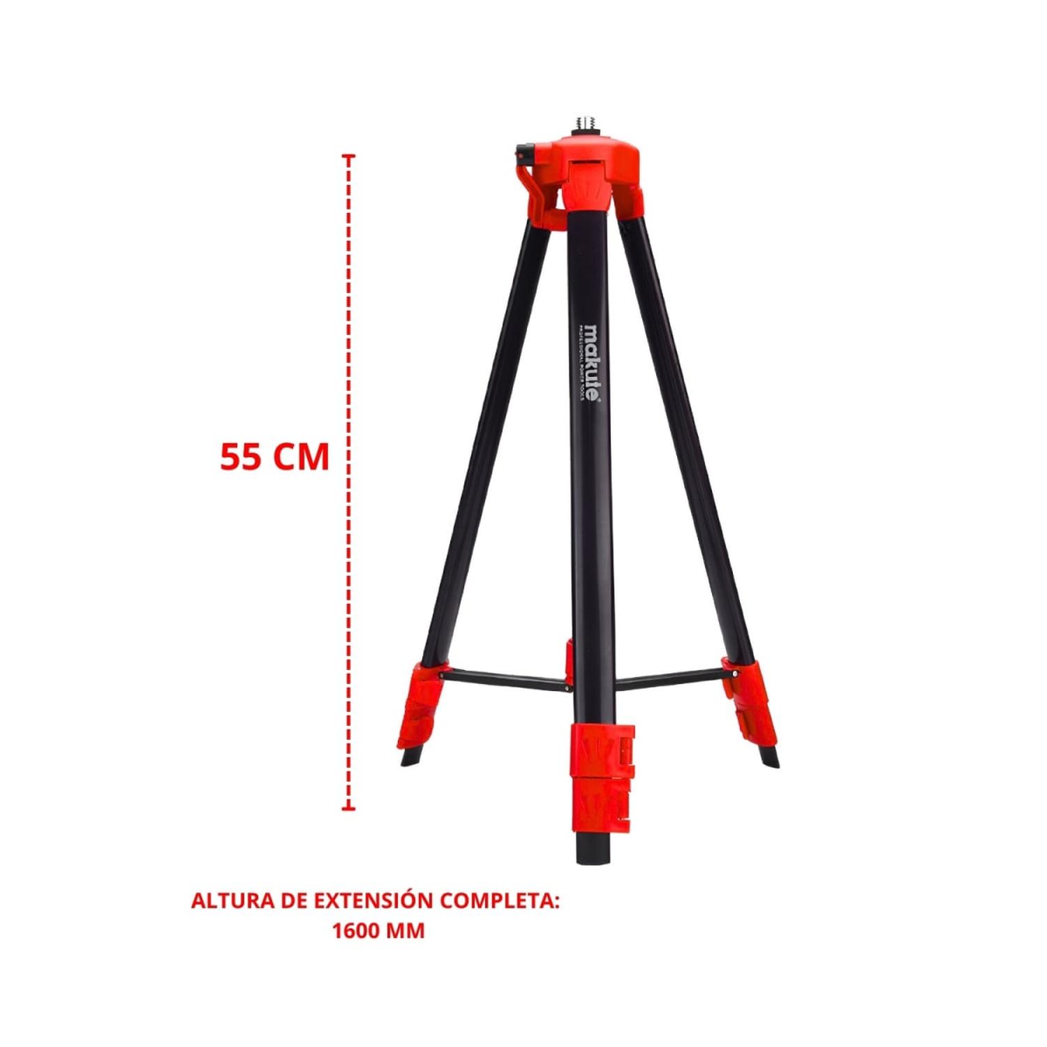 TRÍPODE PARA NIVEL LASER 1.60 MAKUTE - 4