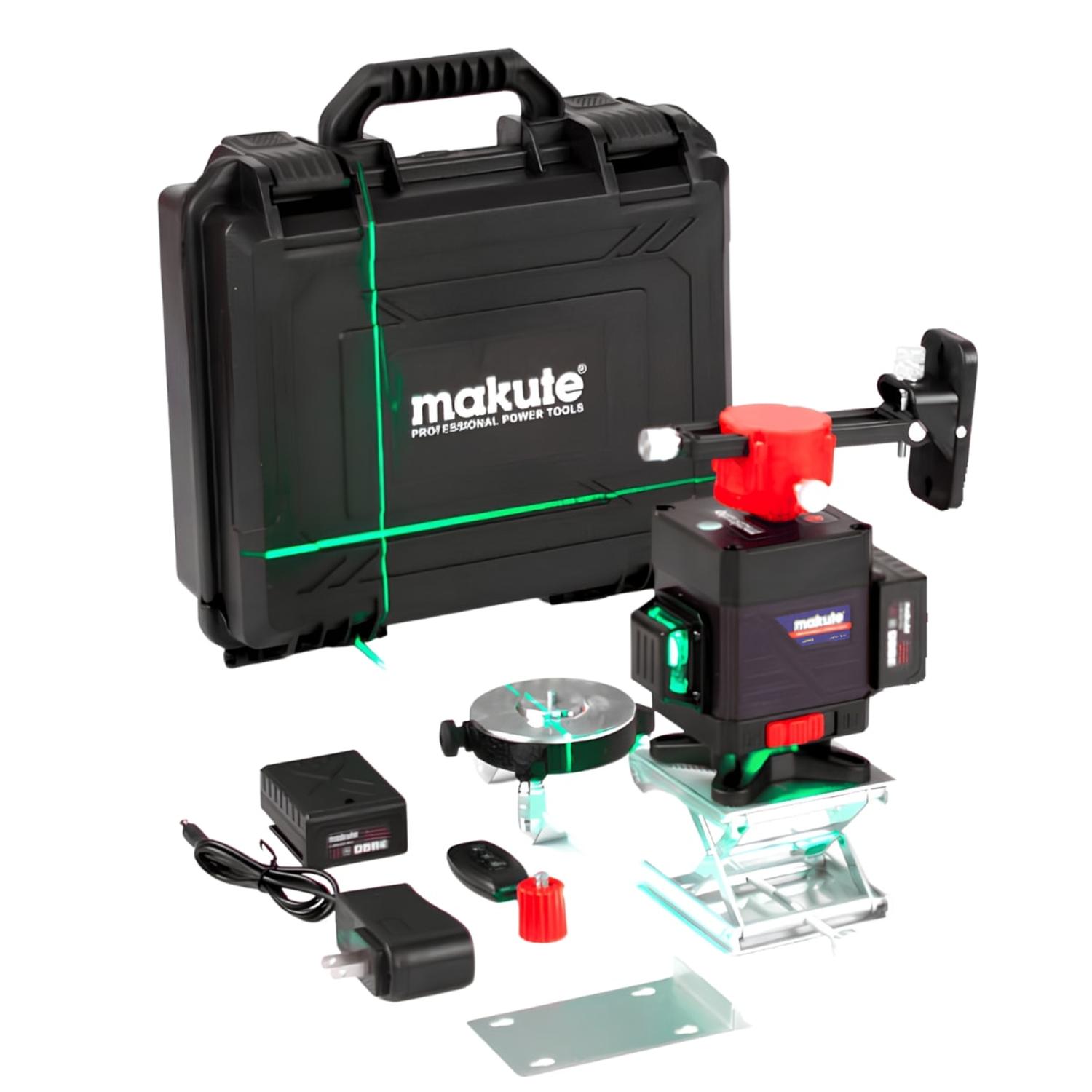 NIVEL LASER 16 LINEAS CON TRIPODE 20V Y MALETIN MAKUTE - 4
