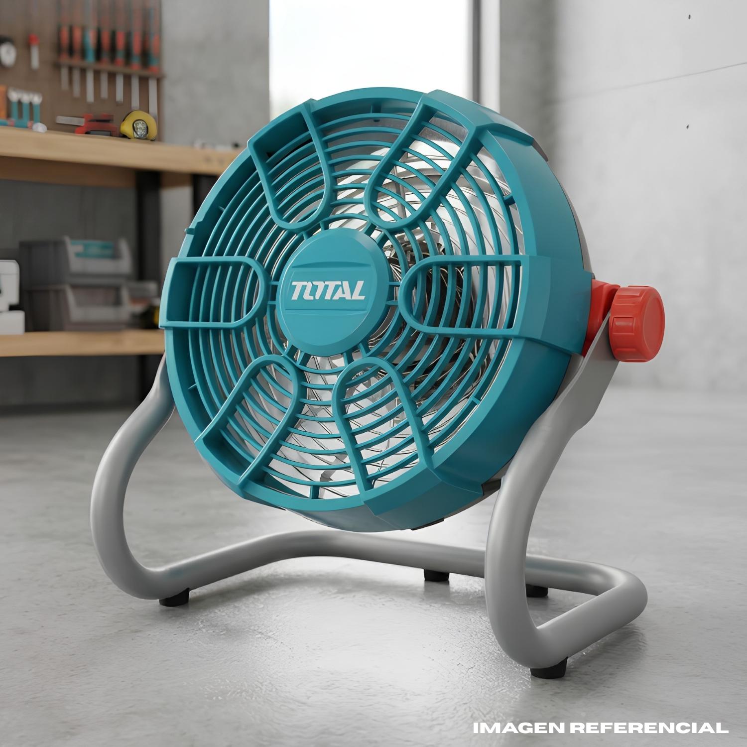 VENTILADOR 11' SISTEMA DUAL (BATERÍA Y CORRIENTE) TOTAL - 2