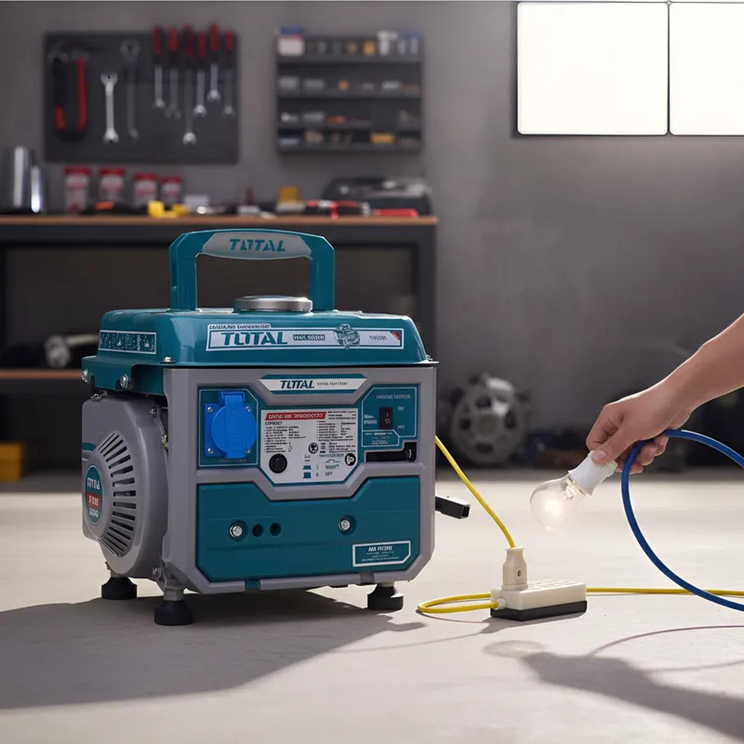 GENERADOR GASOLINERO 800W 2 TIEMPOS TOTAL TP18001-5 - 3