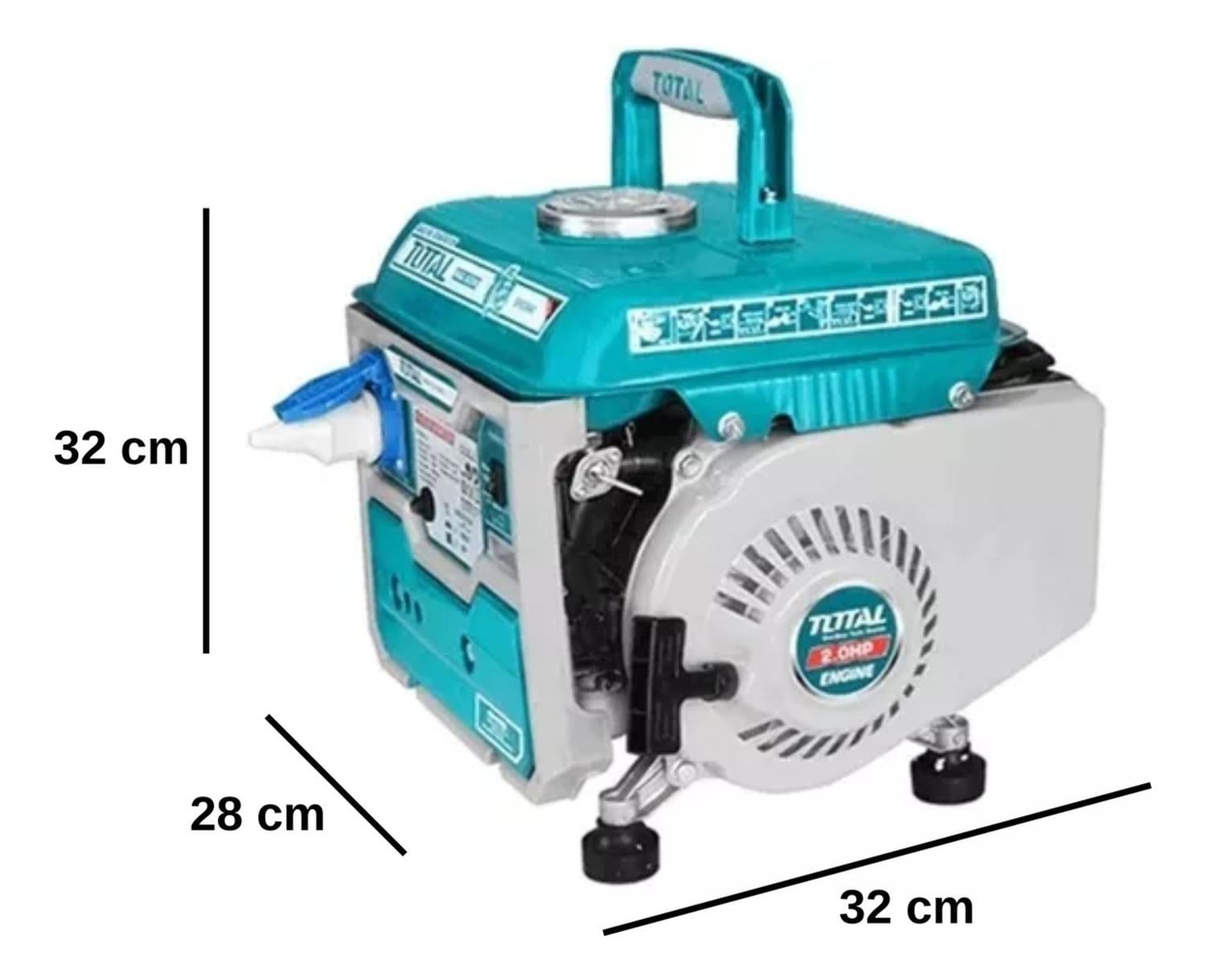 GENERADOR GASOLINERO 800W 2 TIEMPOS TOTAL TP18001-5 - 4