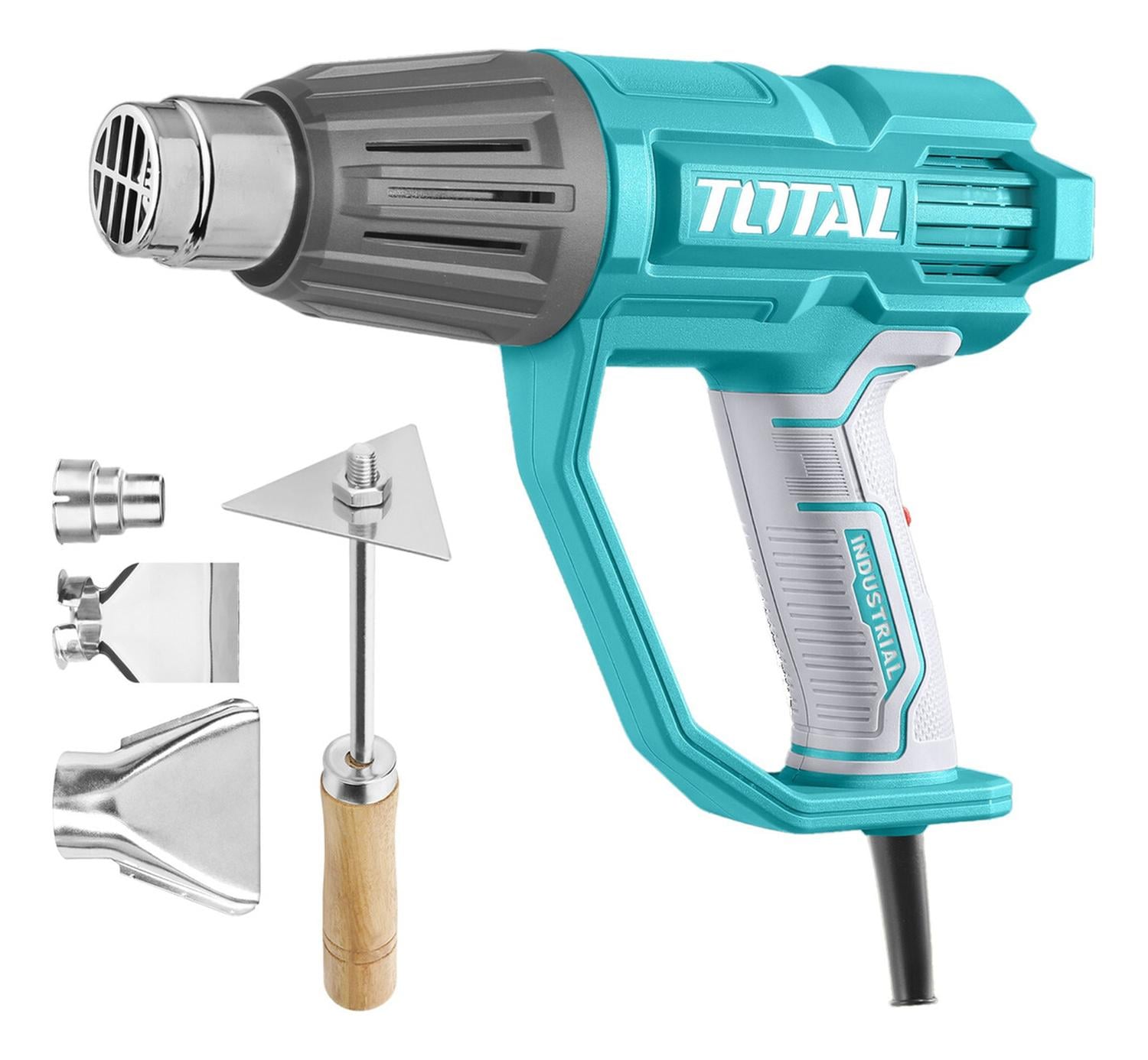 PISTOLA DE CALOR GRADUABLE 2000W CON ACCESORIOS TOTAL - 1
