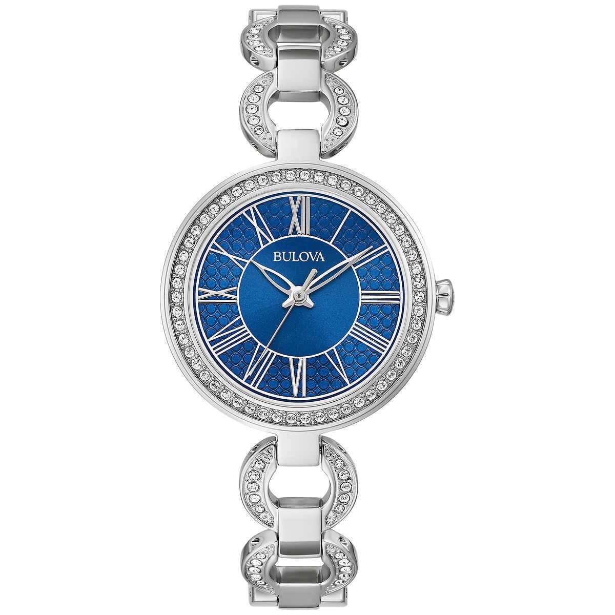 RELOJ BULOVA MUJER ANÁLOGO 96L303 CRISTALES ACERO INOXIDABLE - 1