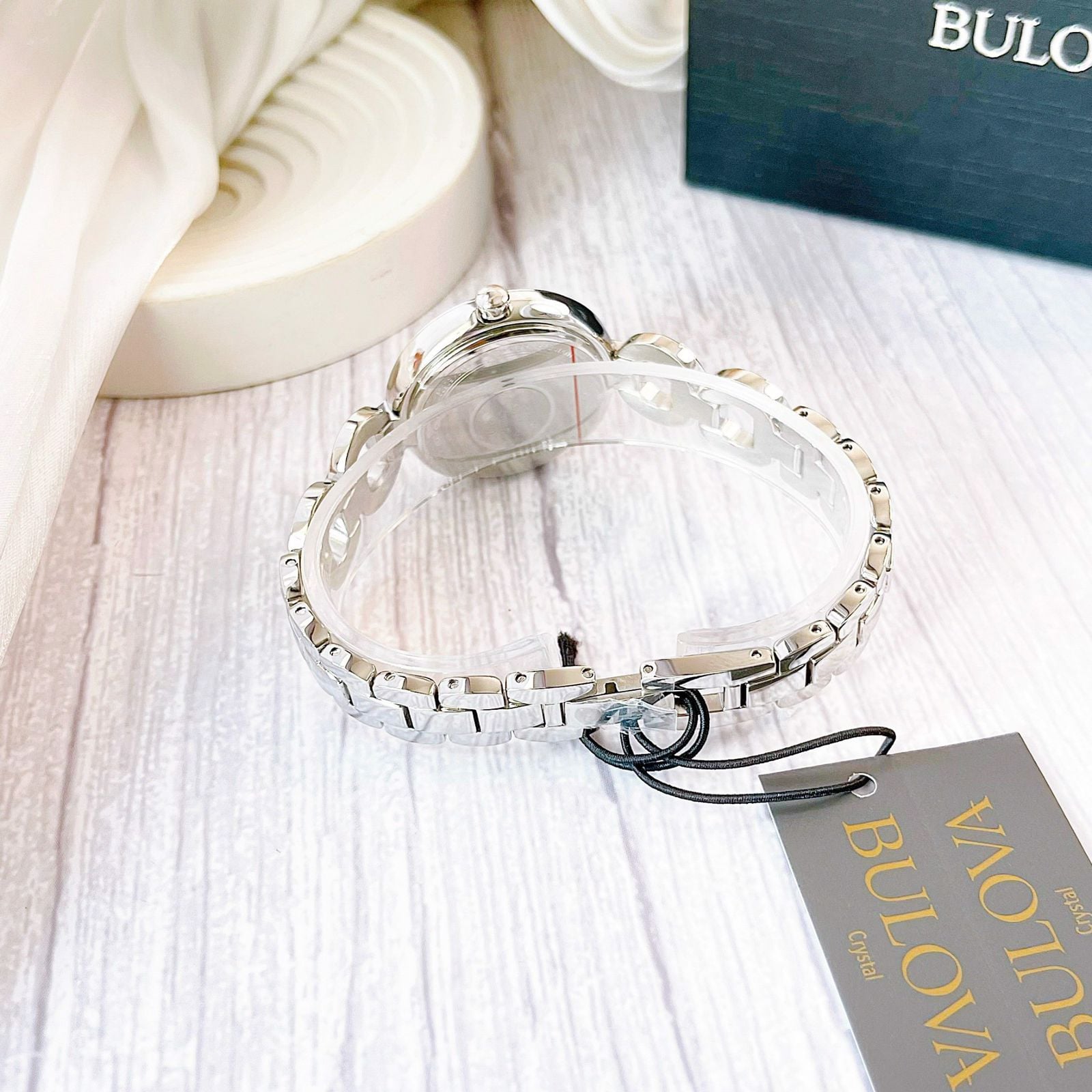 RELOJ BULOVA MUJER ANÁLOGO 96L303 CRISTALES ACERO INOXIDABLE - 2