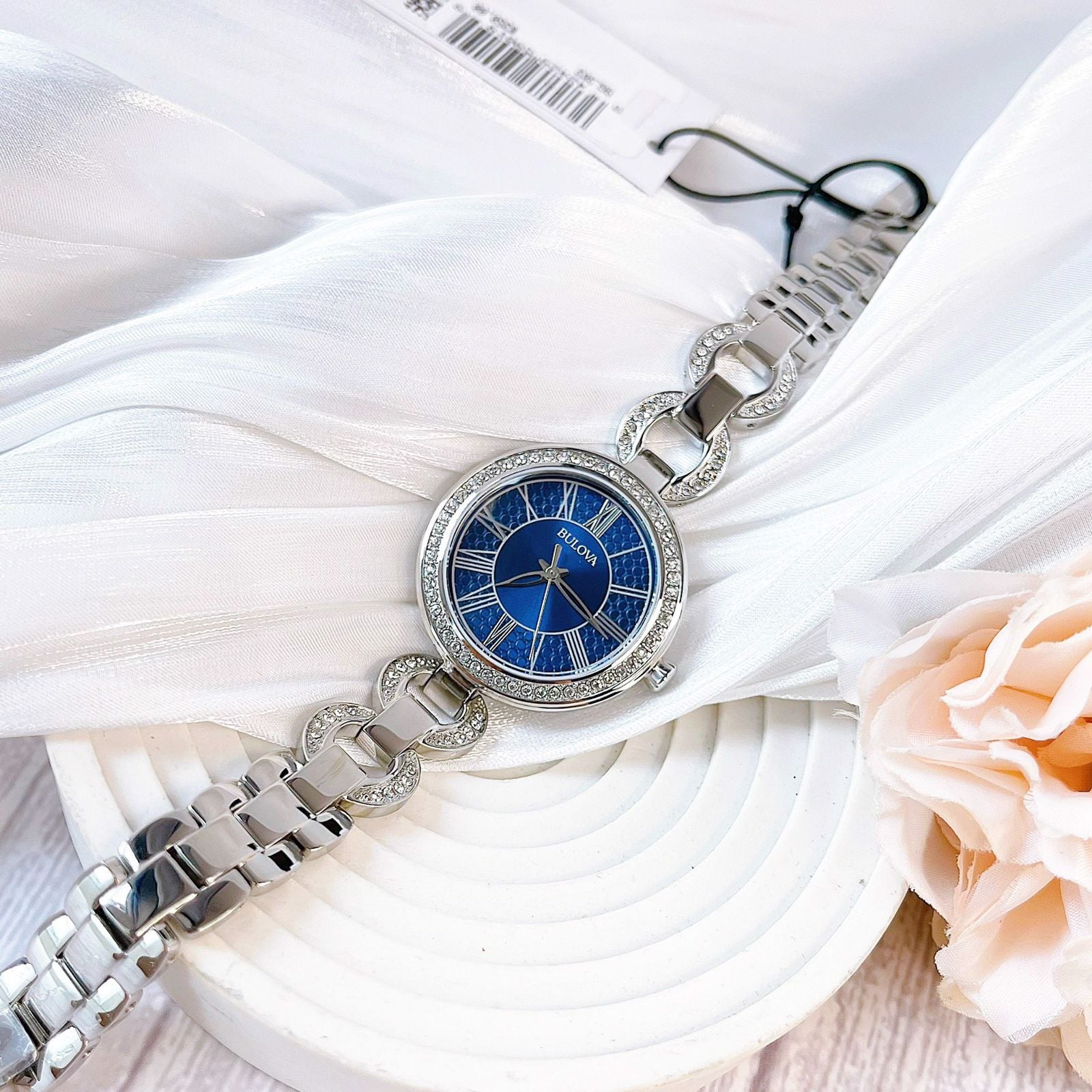 RELOJ BULOVA MUJER ANÁLOGO 96L303 CRISTALES ACERO INOXIDABLE - 3