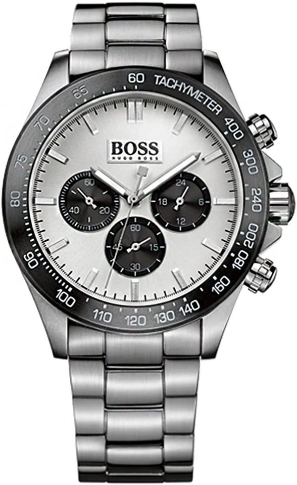 RELOJ HUGO BOSSS IKON FONDO BLANCO ACERO INOXIDABLE - 1