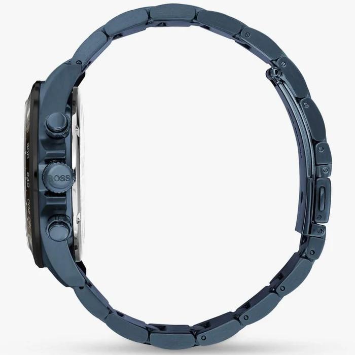 RELOJ HUGO BOSS HERO AZUL CORREA METAL - 2