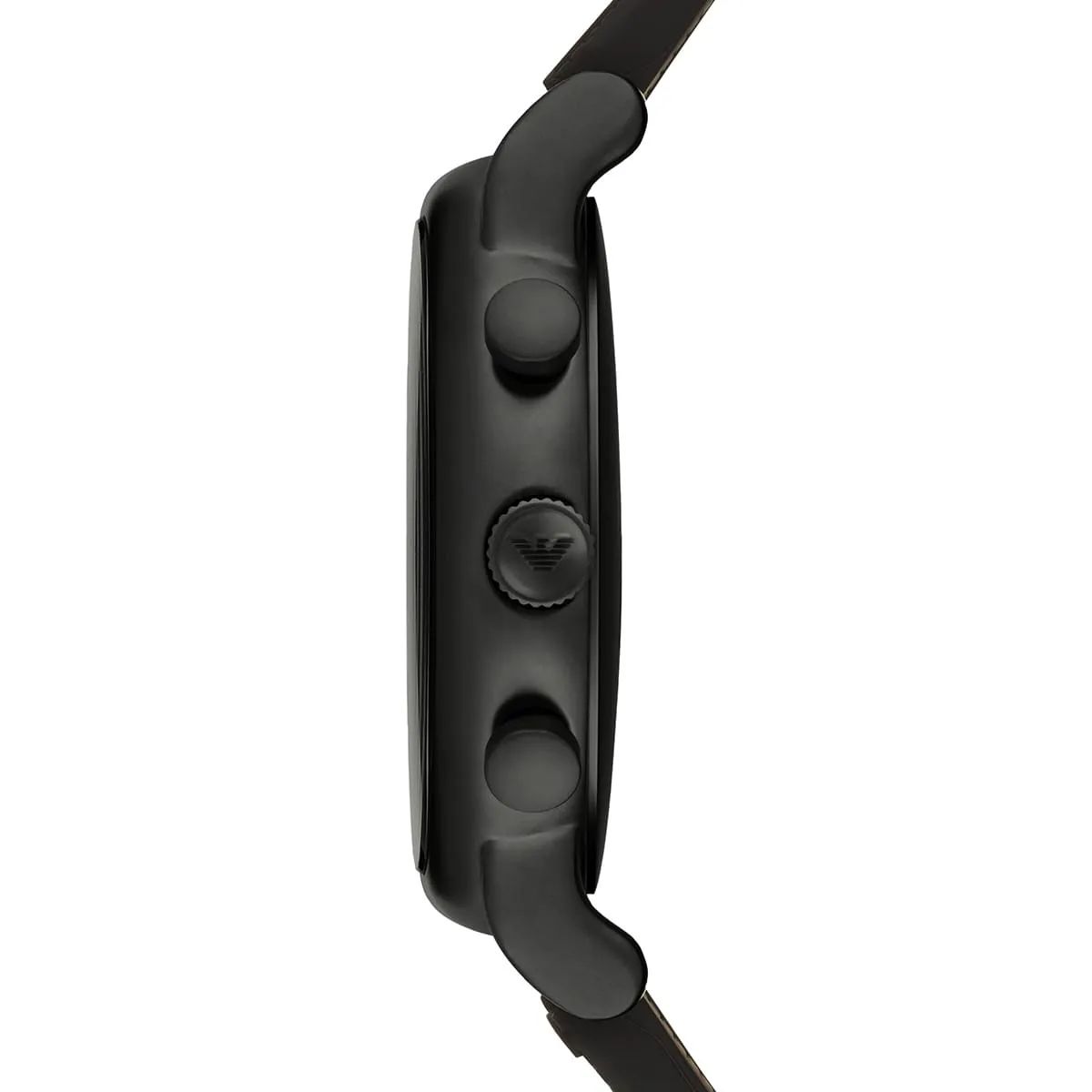 RELOJ EMPORIO ARMANI NEGRO CORREA DE SILICONA - 4