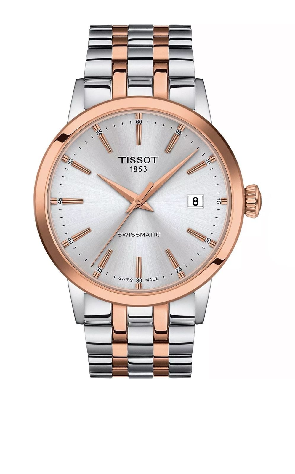 RELOJ TISSOT CLASSIC DREAM AUTOMATICO ORO ROSA - 1