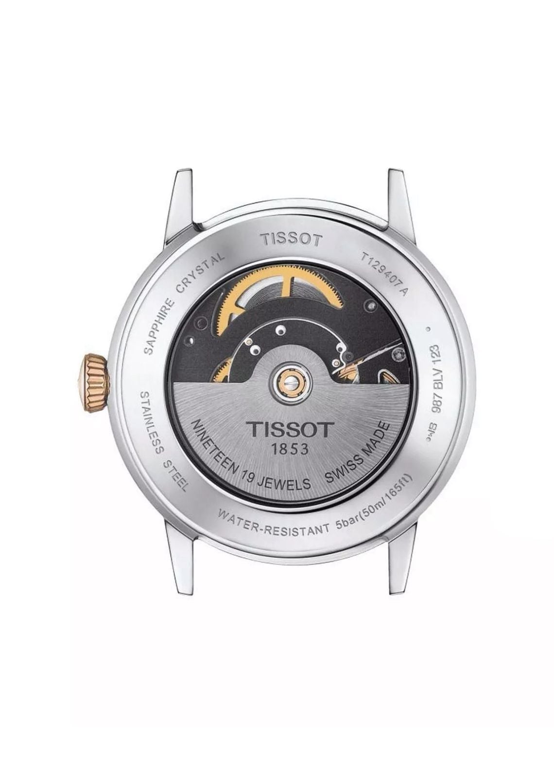 RELOJ TISSOT CLASSIC DREAM AUTOMATICO ORO ROSA - 2