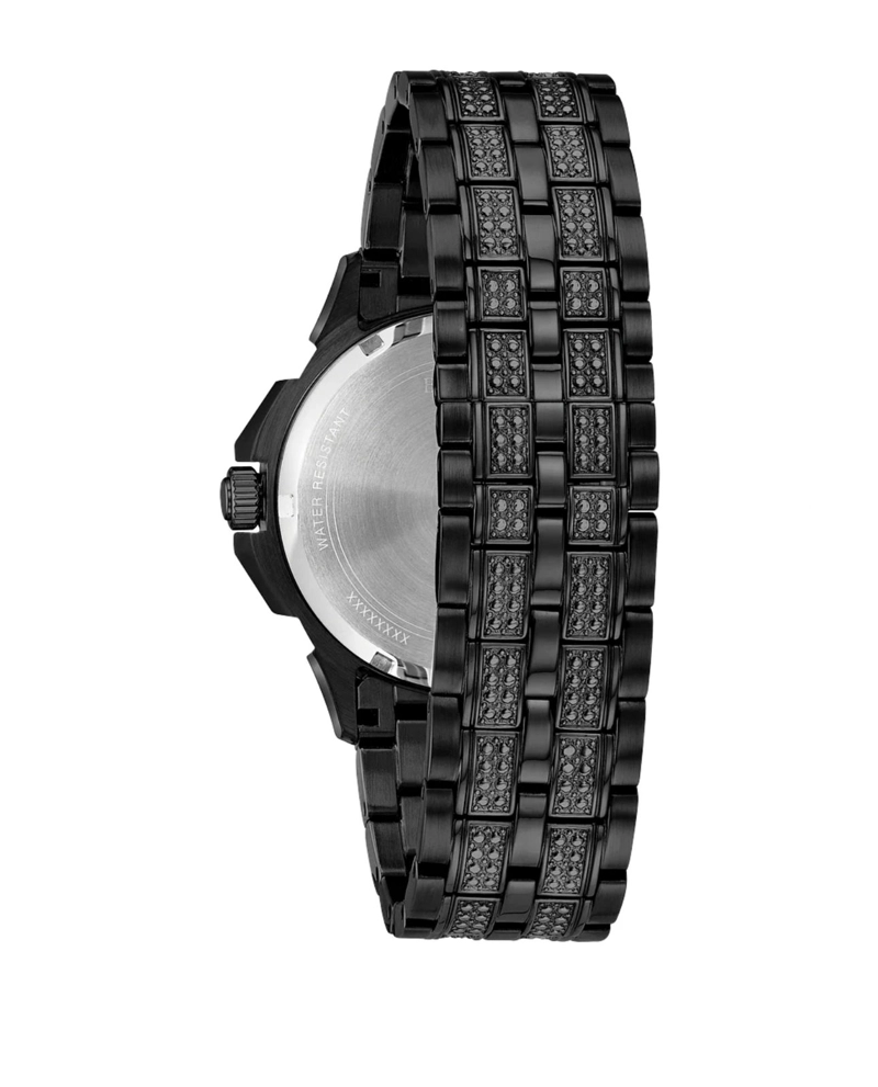 BULOVA OCTAVA BLACK DE CRISTALES CRONOGRAFO - 3