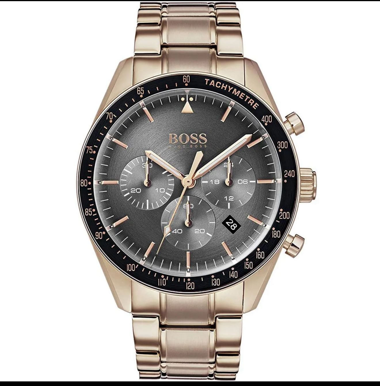 RELOJ HUGO BOSS TROPHY CRONOGRAFO COLOR ORO ROSA - 2