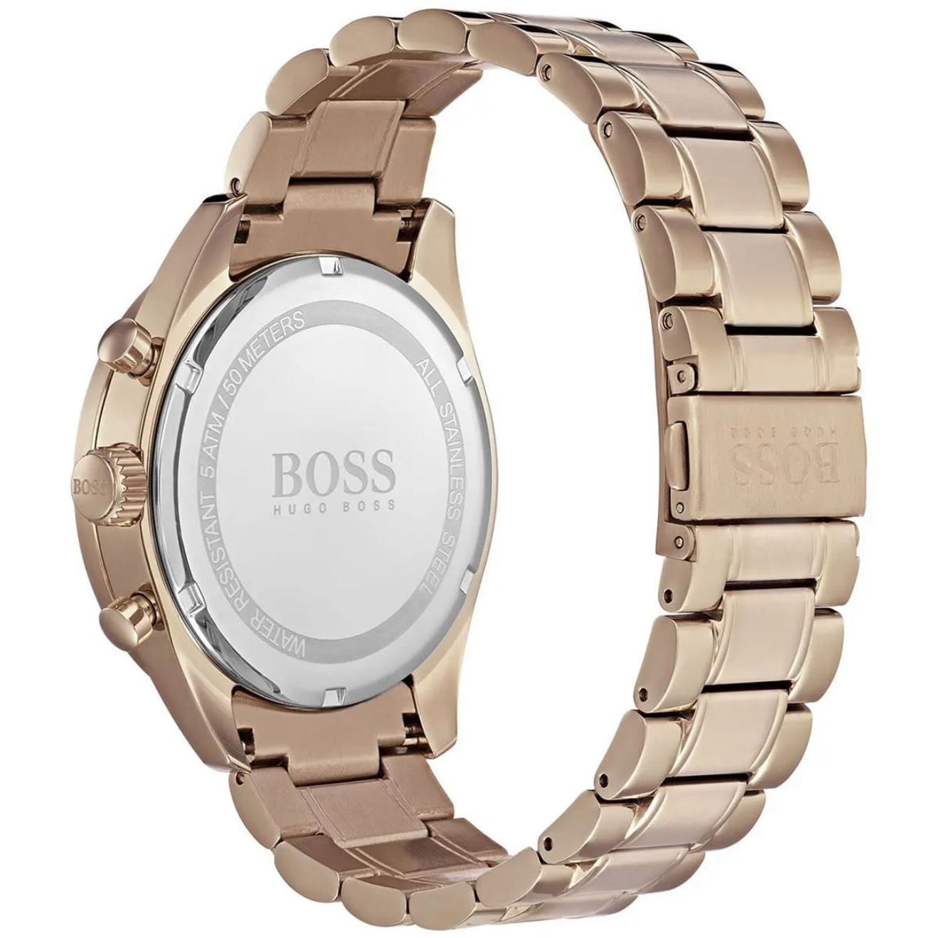 RELOJ HUGO BOSS TROPHY CRONOGRAFO COLOR ORO ROSA - 6