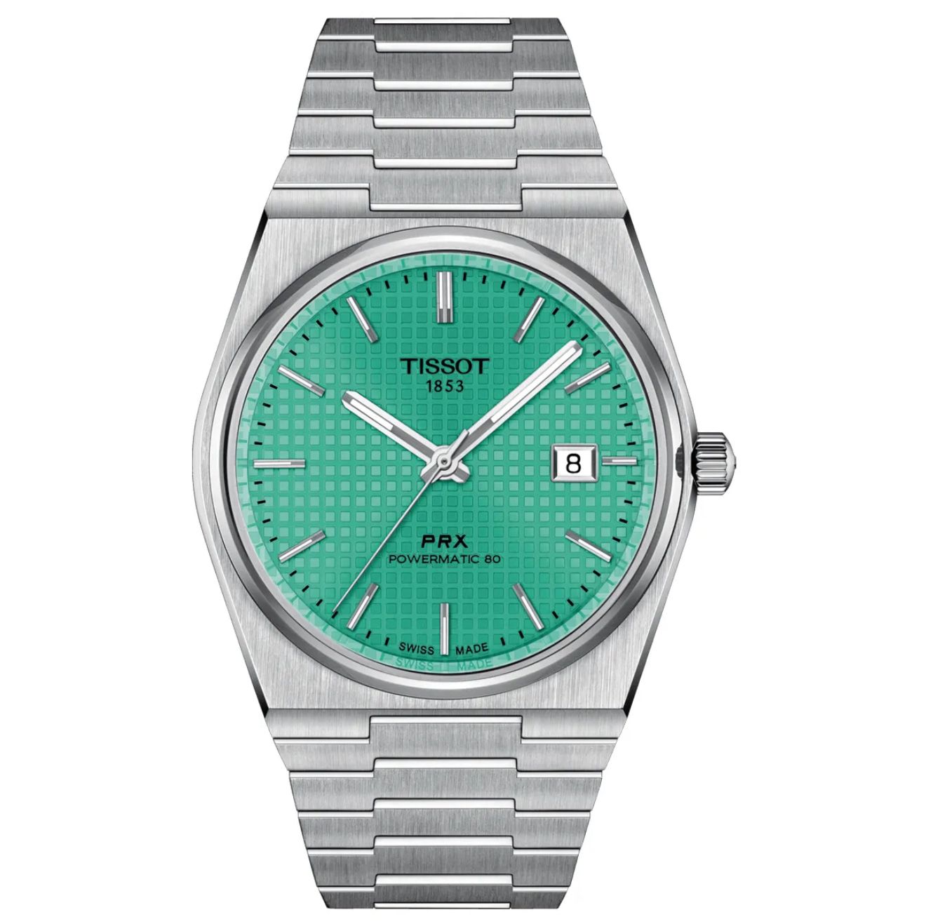 RELOJ TISSOT PRX AUTOMATICO  VERDE CLARO - 1
